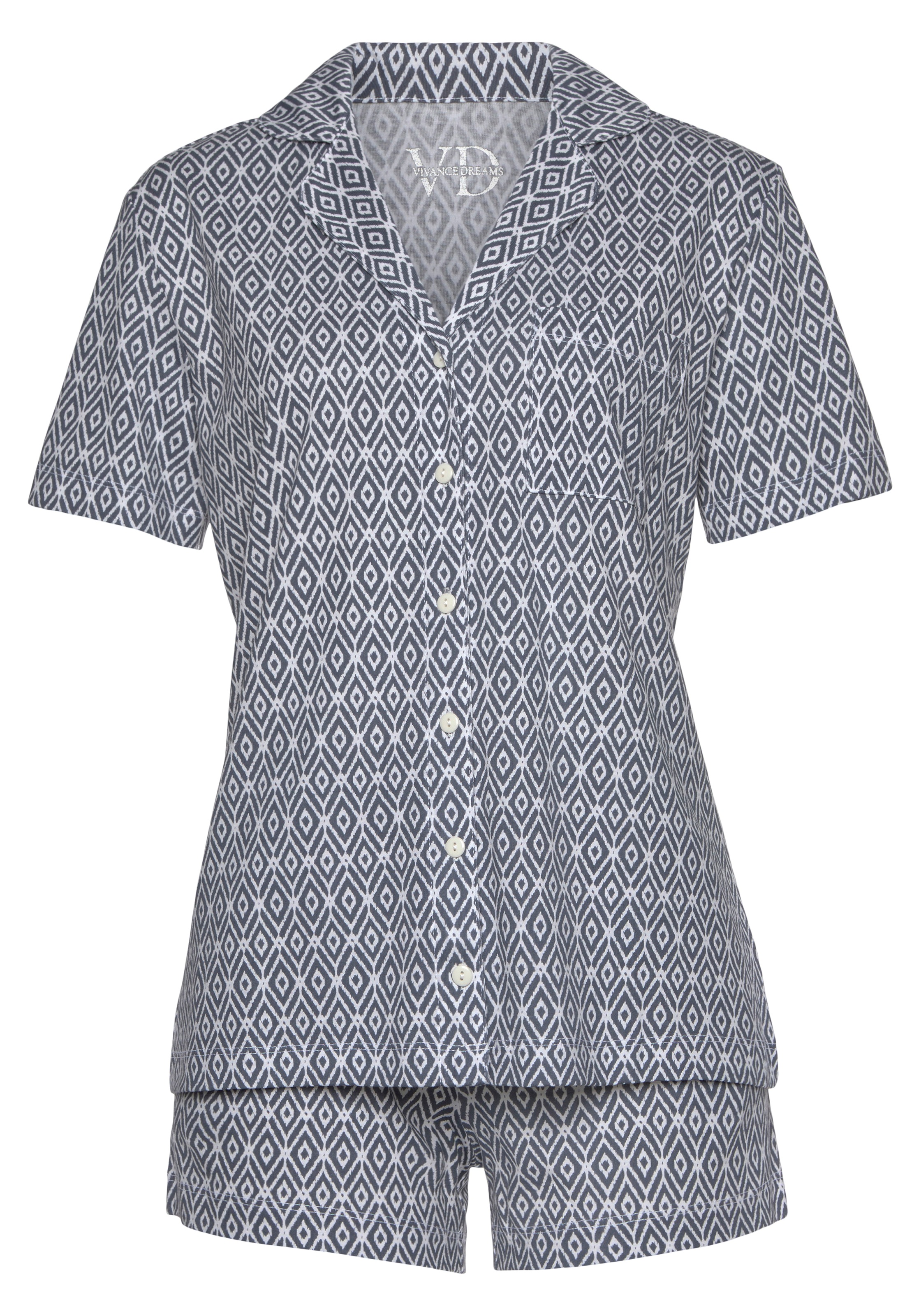 Vivance Dreams Shorty 2 Stk. tlg., in schönem Muster günstig online kaufen