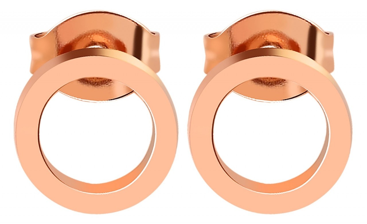 Adelia´s Paar Ohrhänger »Neuheit 2025 - Damen Ohrstecker aus poliertem Edelstahl Ø 8 mm«