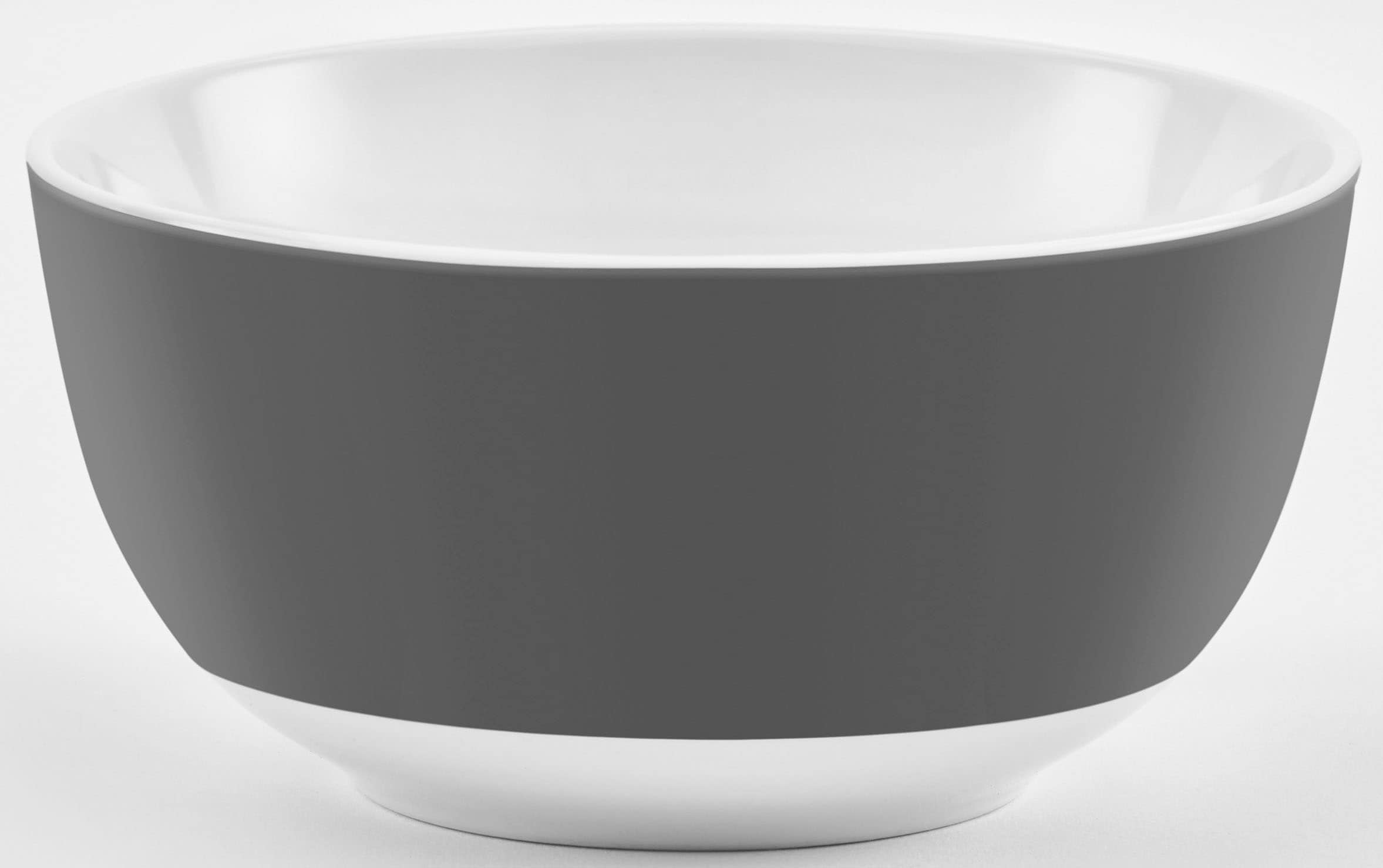 VAN WELL Müslischale "Vario", Ø 14cm, grau, Schüsseln, spülmaschinen- und mikrowellengeeignet, Ø 14 cm