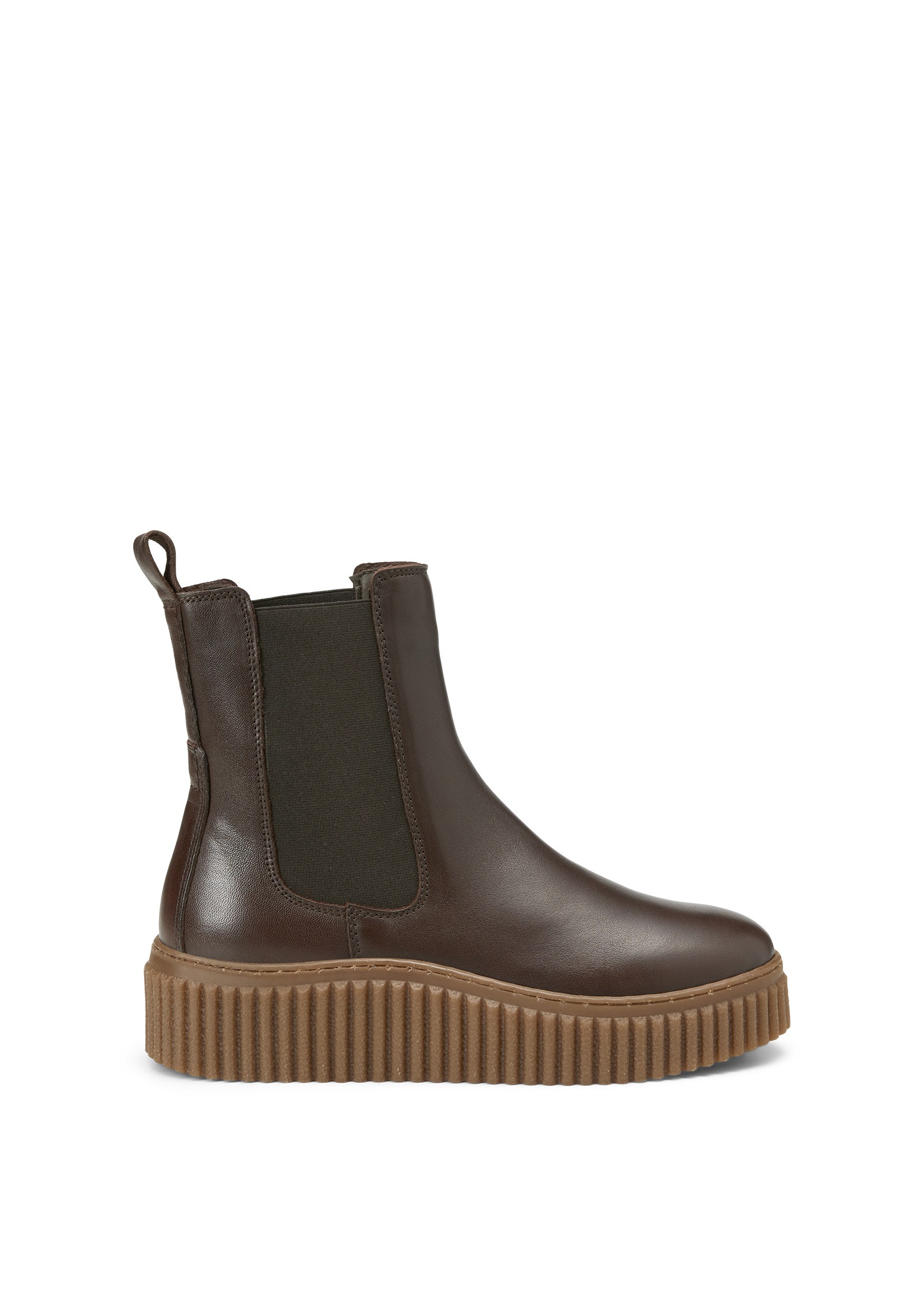 Marc O'Polo Chelseaboots »mit gerillter Plateausohle«