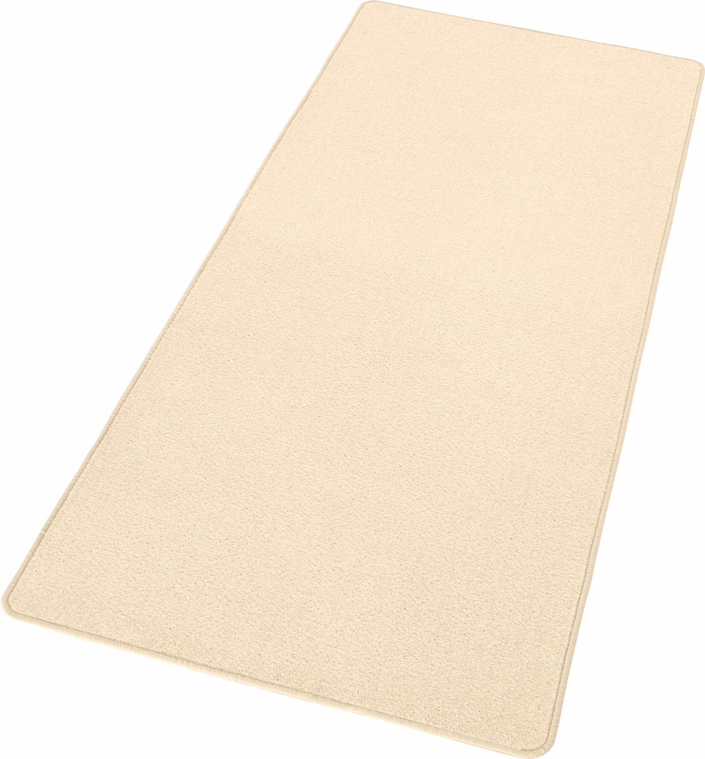 HANSE Home Teppich »Fancy«, rechteckig, 7 mm Höhe, Kurzflor, Läufer, uni, gekettelt, Wohnzimmer, Schlafzimmer, Esszimmer