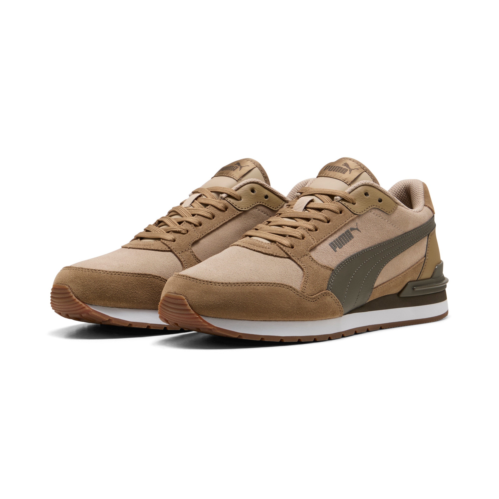 PUMA Sneaker "ST RUNNER V4 SD" mit Retro-Style, aus Leder, mit SOFTFOAM+ Einlegesohle