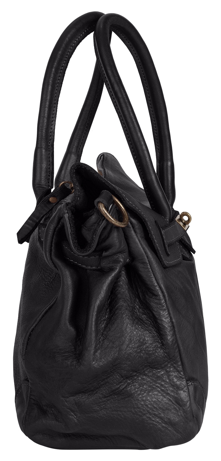 Samantha Look Shopper echt Leder, Made in Italy