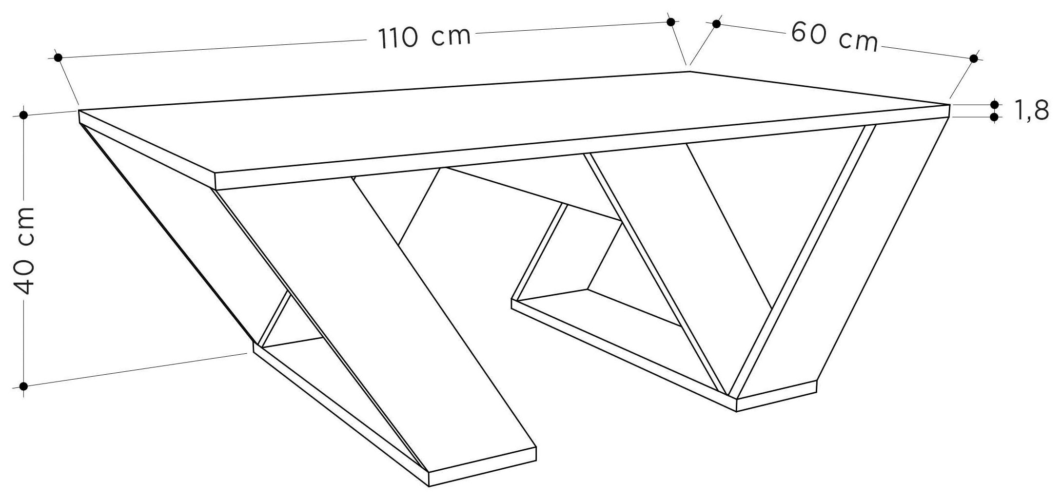 Decortie Couchtisch »PIPRA COUCHTISCH«
