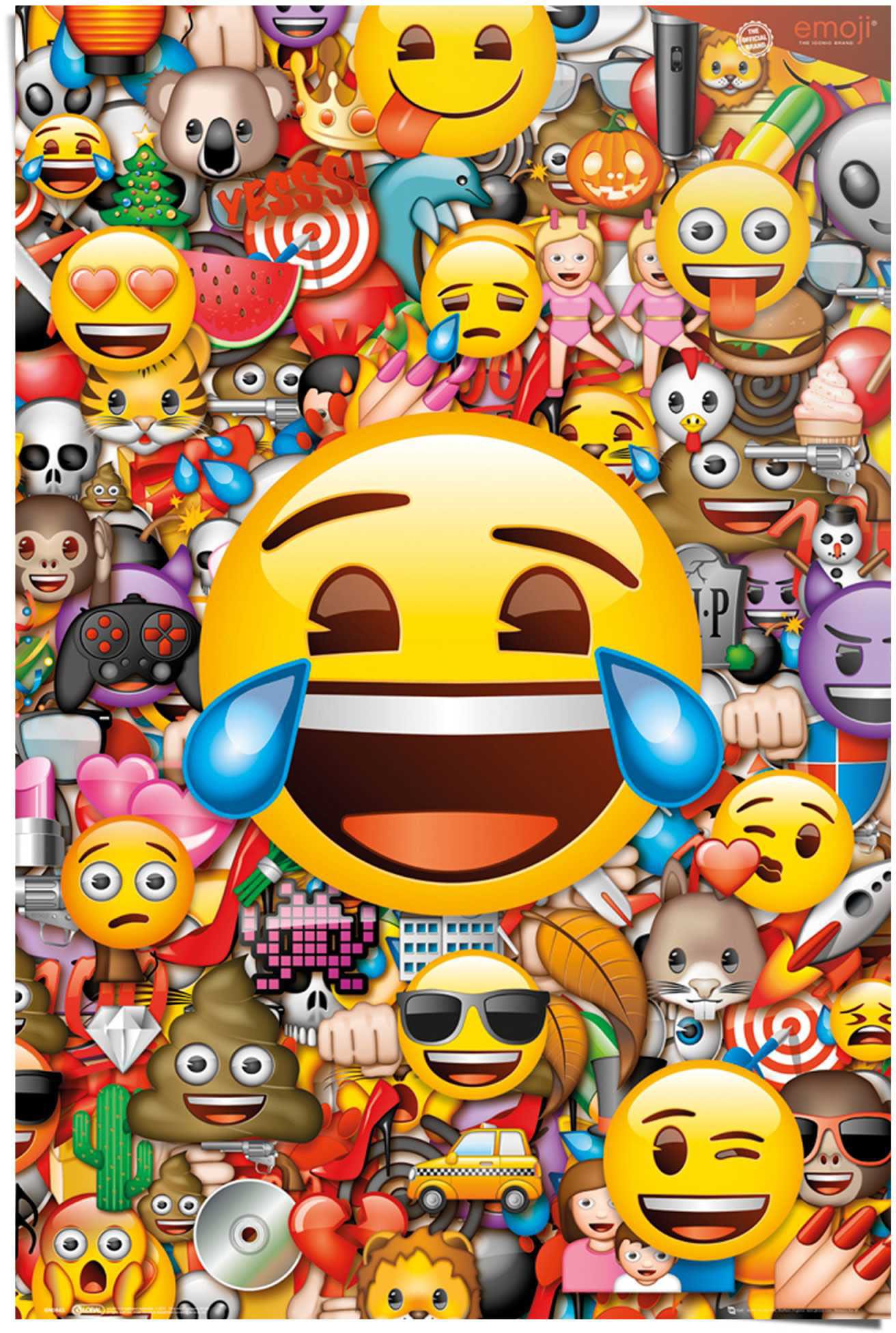 Reinders! Poster »Emoji Smiley«, (1 St.) kaufen | BAUR