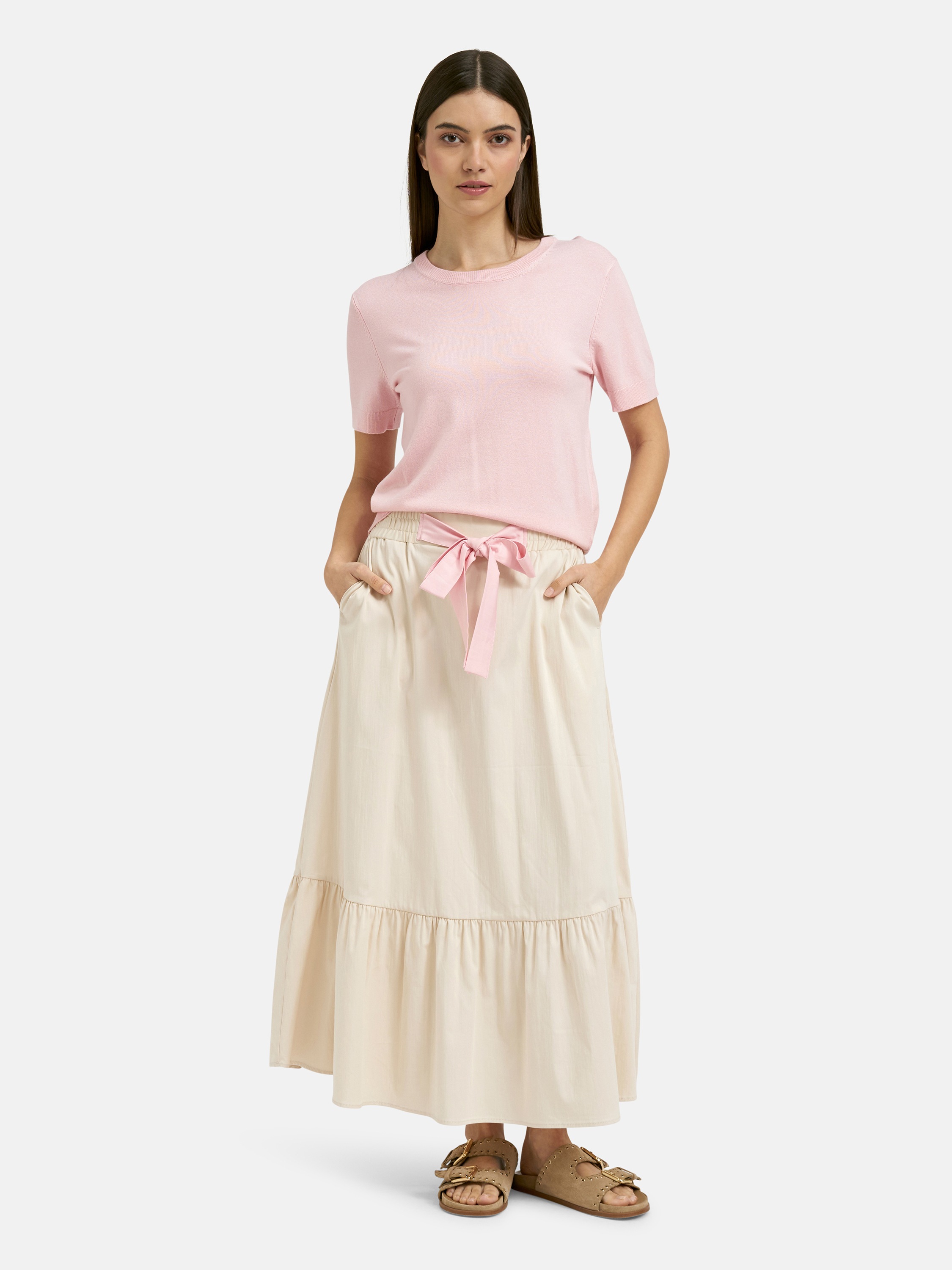 Smith & Soul Rundhalspullover aus Feinstrick