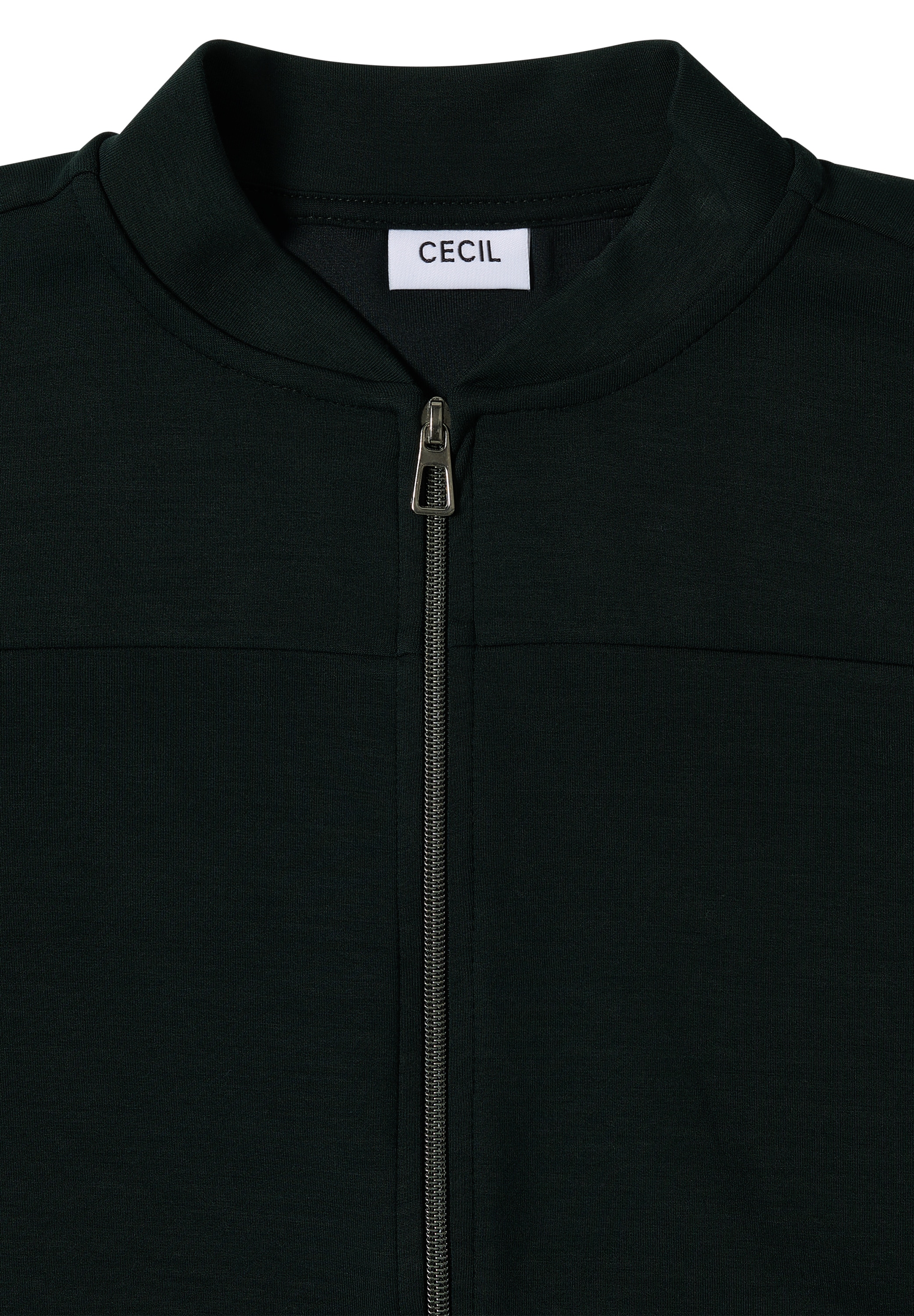 Cecil Cardigan, mit Stehkragen