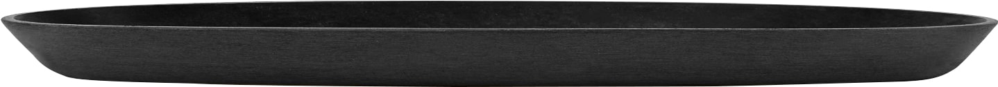 ECOPOTS Blumentopfuntersetzer »SAUCER OVAL Dark Grey«, BxTxH: 13,6x13,6x3 cm  | BAUR