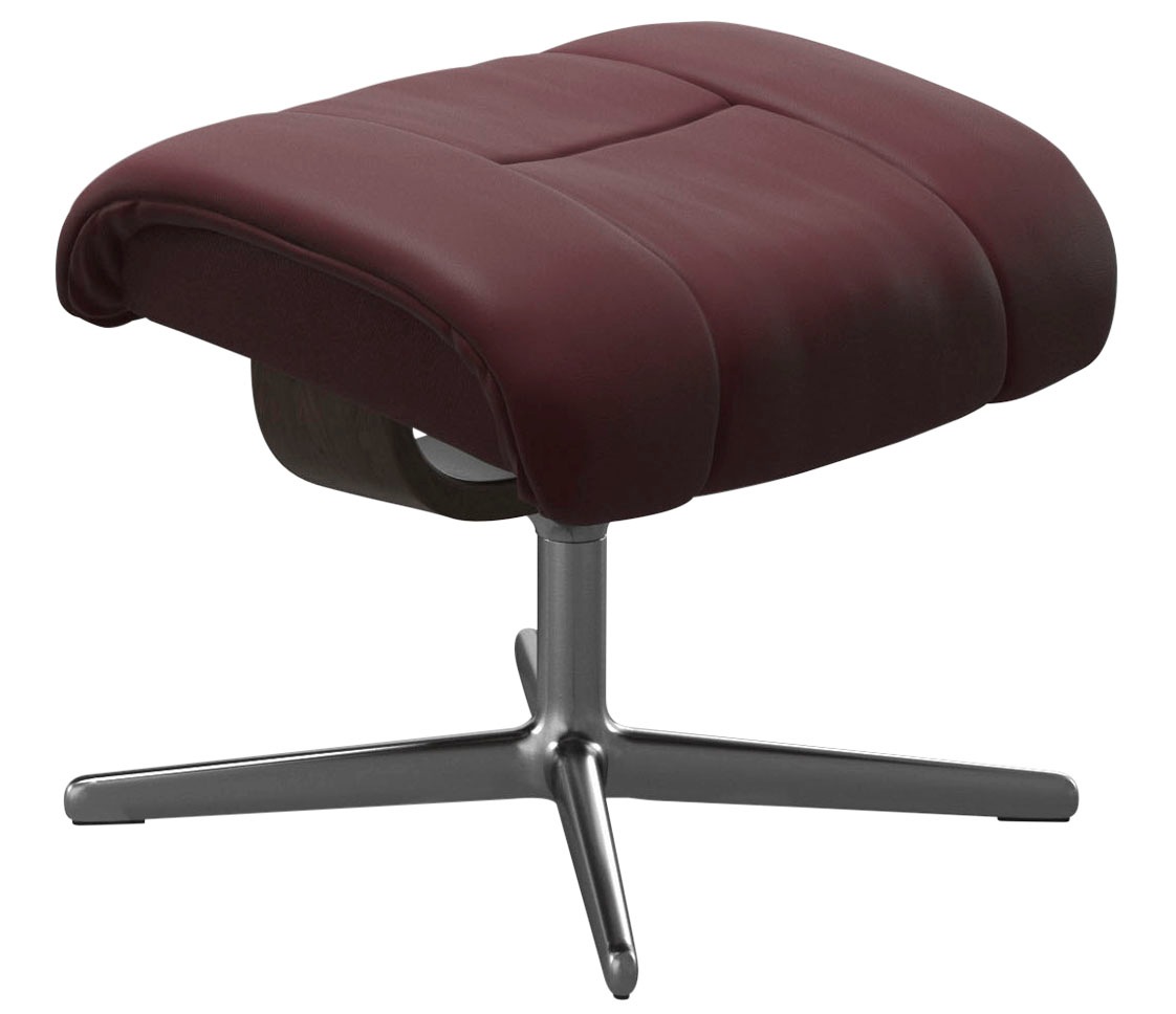Stressless® Fußhocker »Reno«, mit Cross Base, Größe S, M & L, Holzakzent Wenge