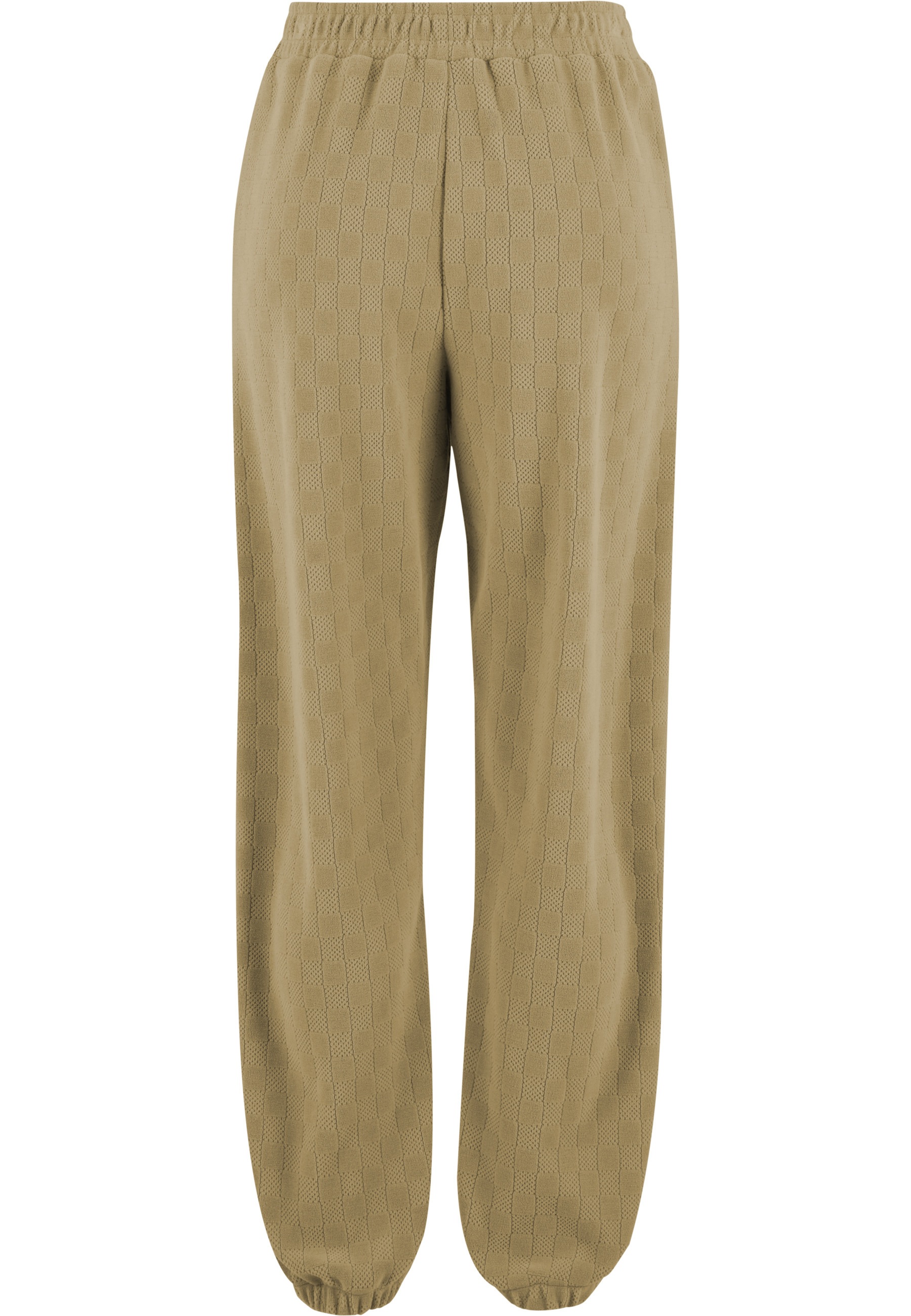 URBAN CLASSICS Jogginghose "Urban Classics Ladies Jacquard Velvet Sweatpant günstig online kaufen