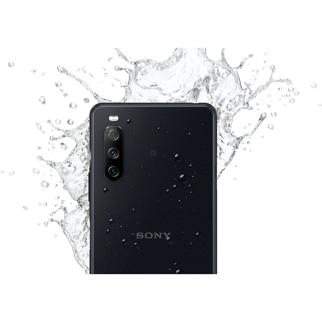 Sony Smartphone »Xperia 10 III«, schwarz, 15,24 cm/6 Zoll, 128 GB Speicherplatz, 8 MP Kamera