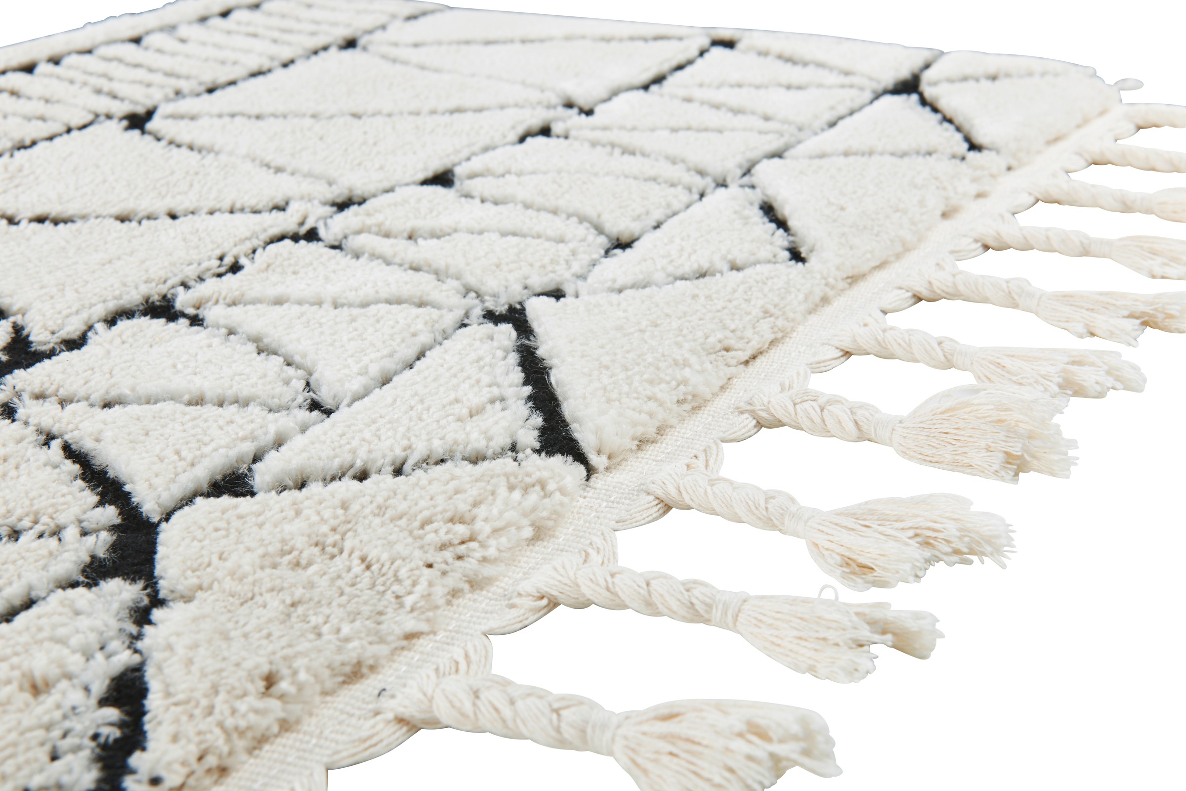 Hoch-Tief modernes auf done.® BAUR Scandi Teppich mit »OCEAN«, | Rechnung Effekt, Fransen Design, rechteckig,