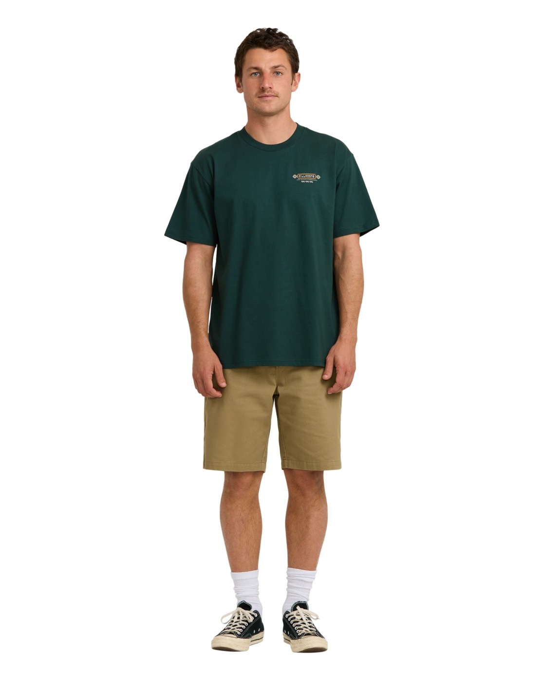 T-Shirt BILLABONG "Secret Spot Regular", Herren, Gr. XL, forest, Obermaterial: 100% Walkfrottier;, Shirts T-Shirt 3