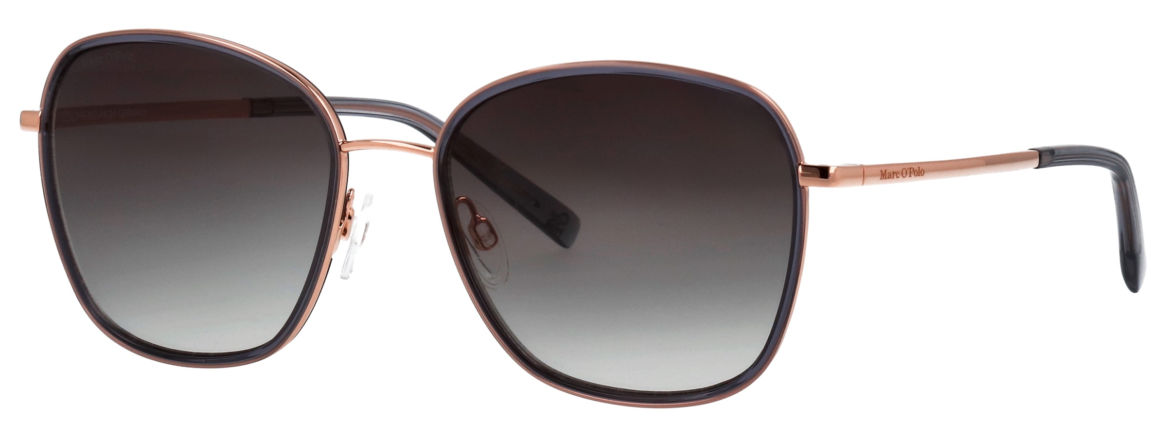 Marc O'Polo Sonnenbrille »Modell 508000« Form Butterfly, Logoschriftzug auf Bügel, Kombifassung