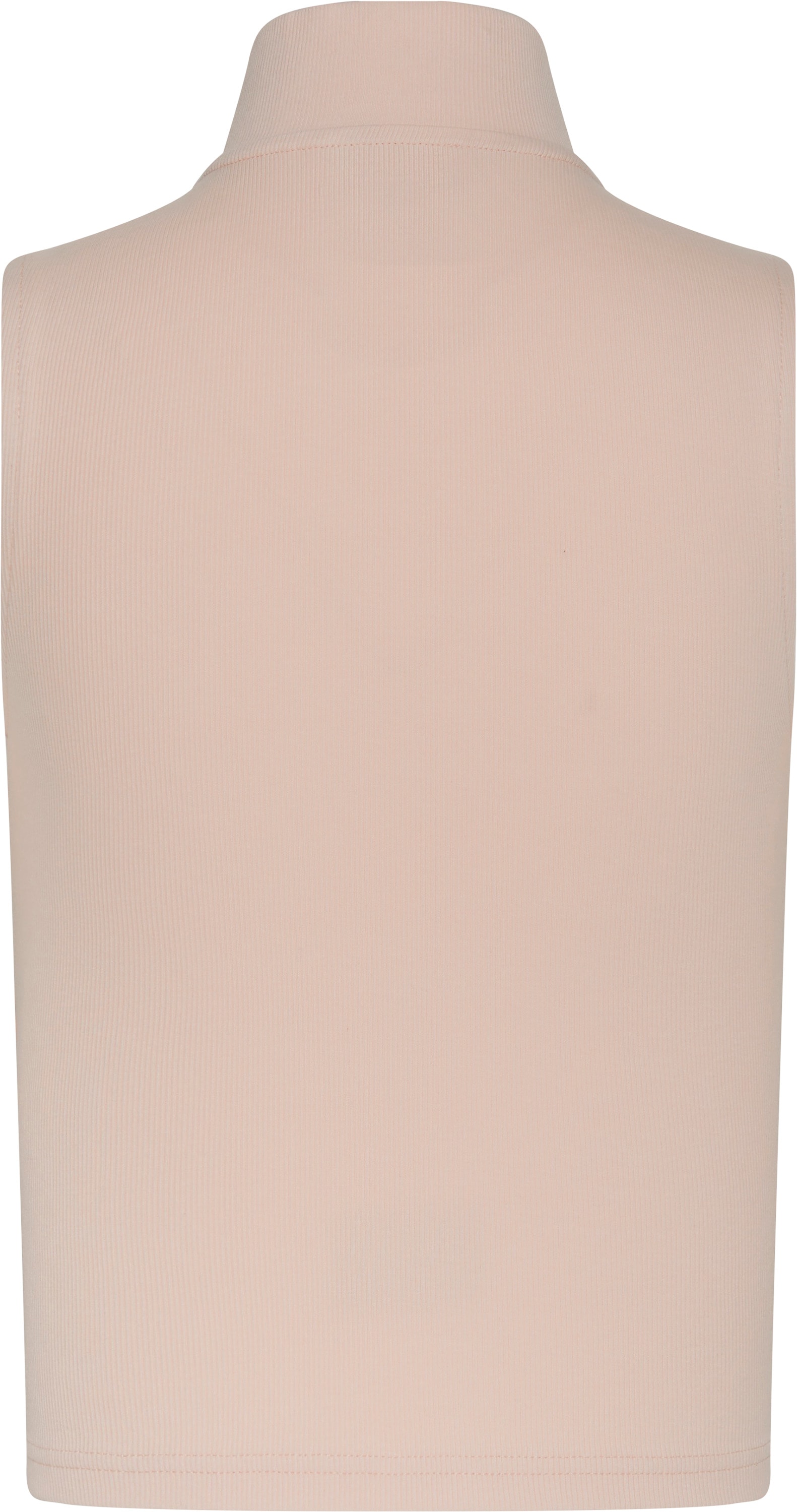 Calvin Klein Jeans Tanktop »A- WOVEN LABEL SL QZ TOP«, Mit Rundhalsausschnitt