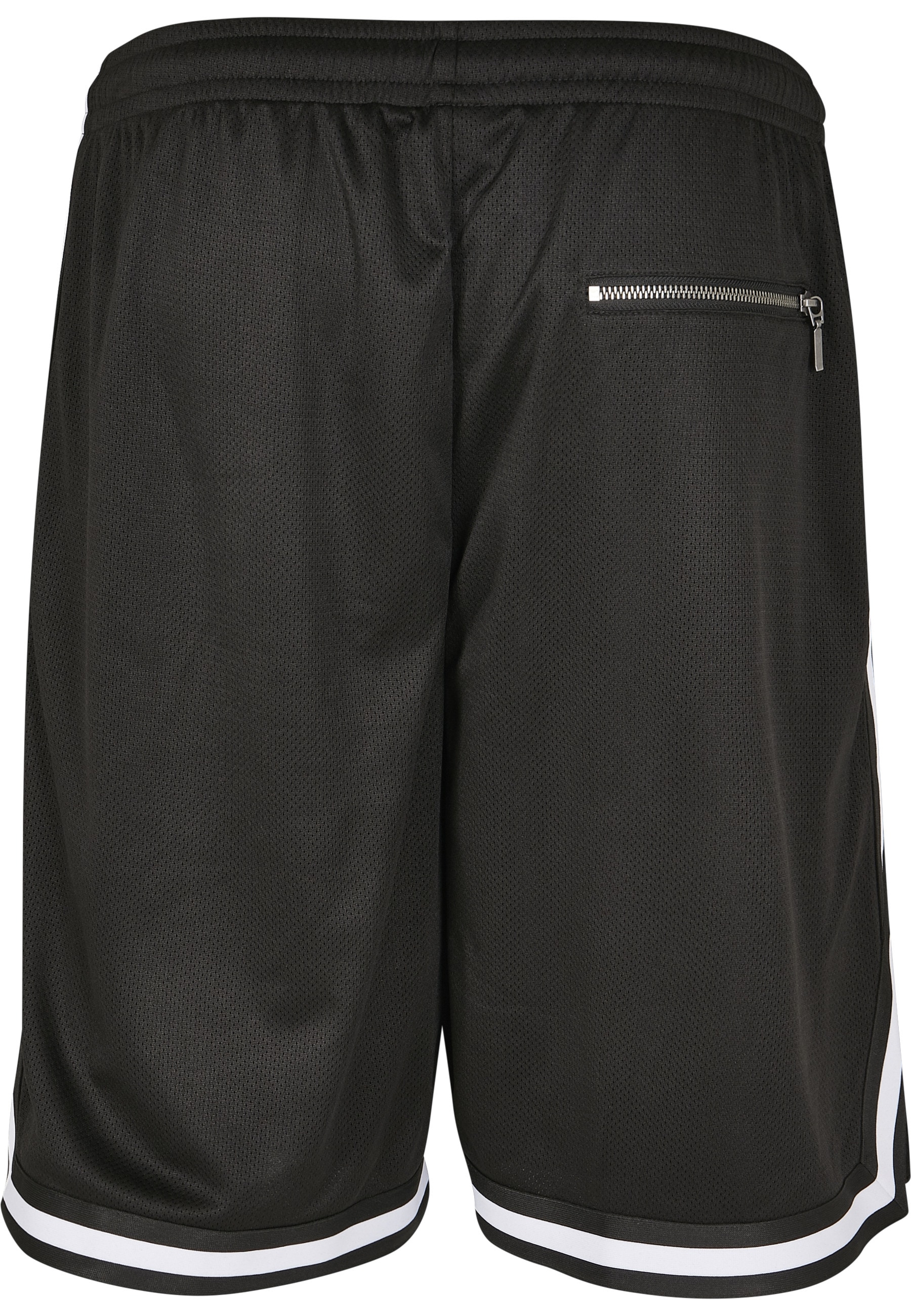 URBAN CLASSICS Shorts »Urban Classics Herren Premium Stripes Mesh Shorts«