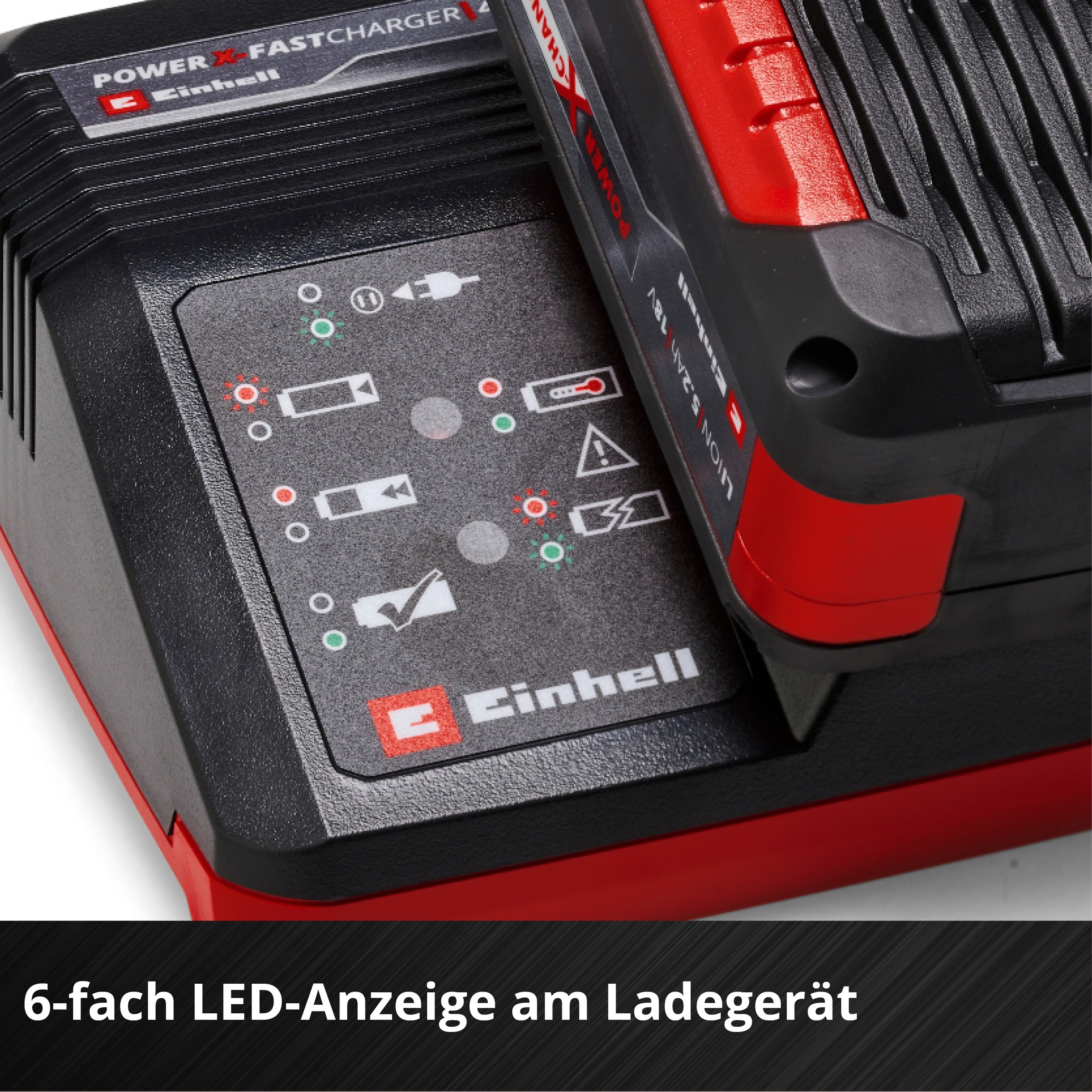 Einhell Akku »PXC-Starter-Kit 5,2Ah & 4A Fastcharger«, 18,0 V, inklusive Schnellladegerät