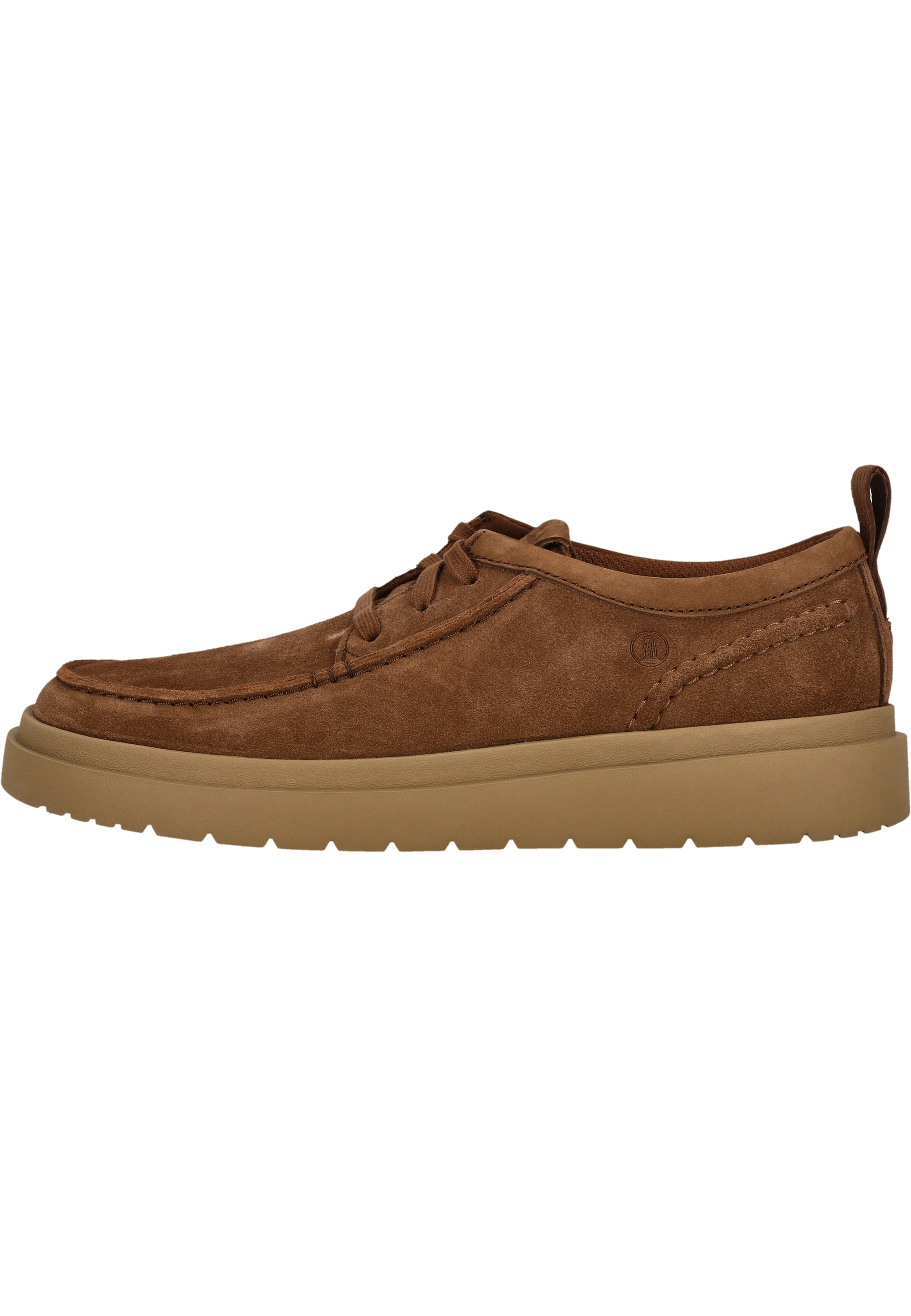 Clarks Schnürschuh »Polden Moc«, mit markanter Sohle