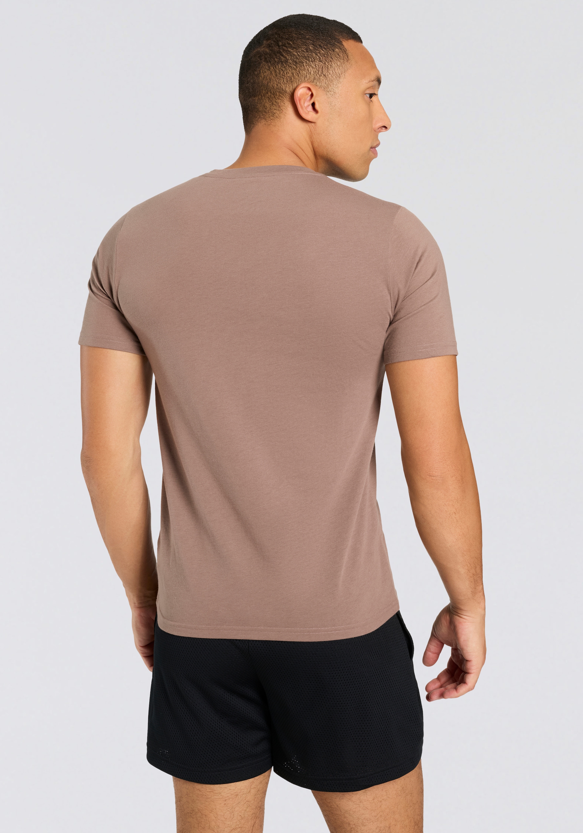 New Balance Trainingsshirt »Heathertech Graphic T-Shirt 1 EARTHHADOW«