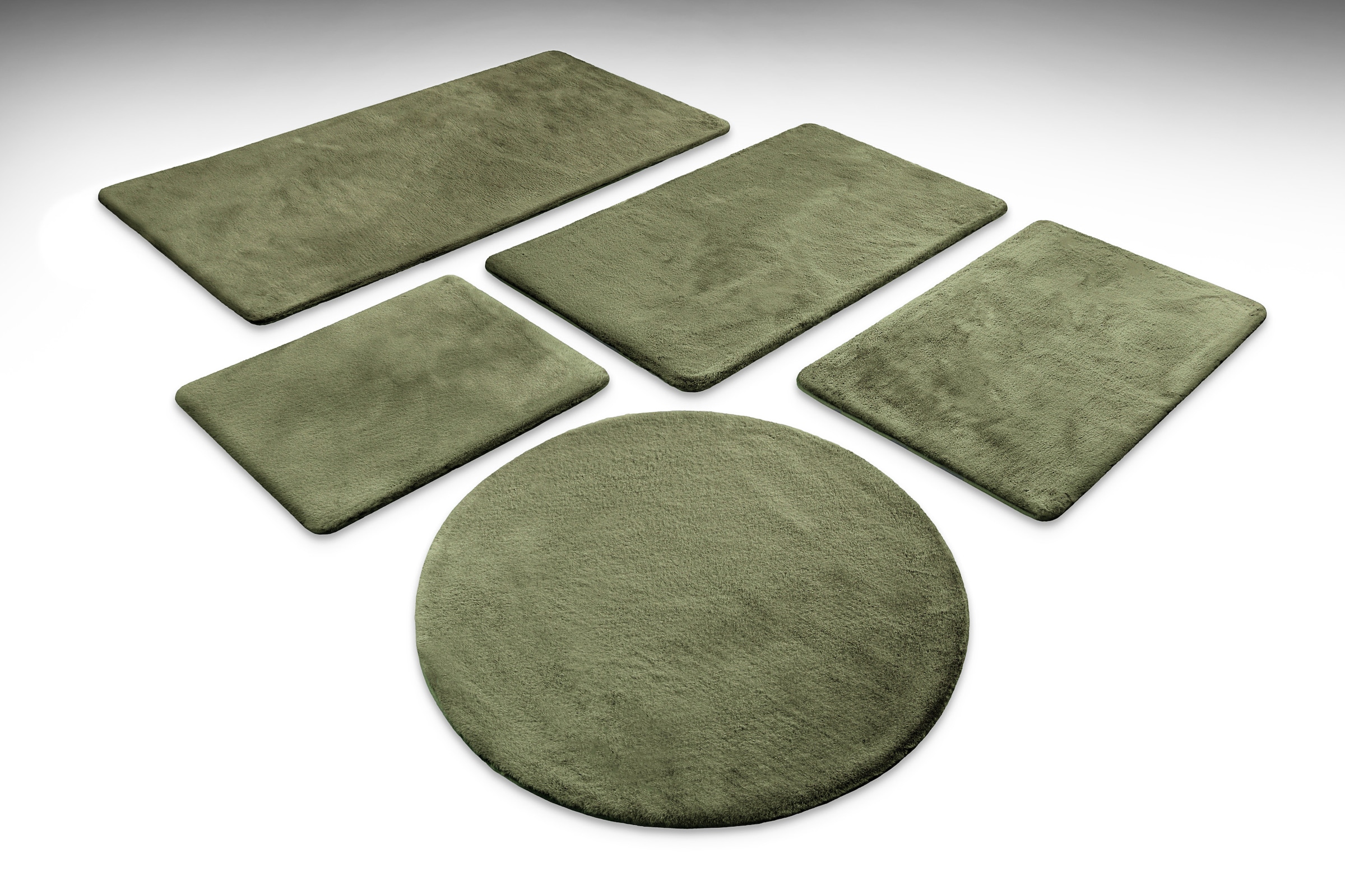 Wecon home Basics Badematte »Emil« Höhe 25 mm waschbar, rutschfest, strapazierfähig, pflegeleicht und super weich