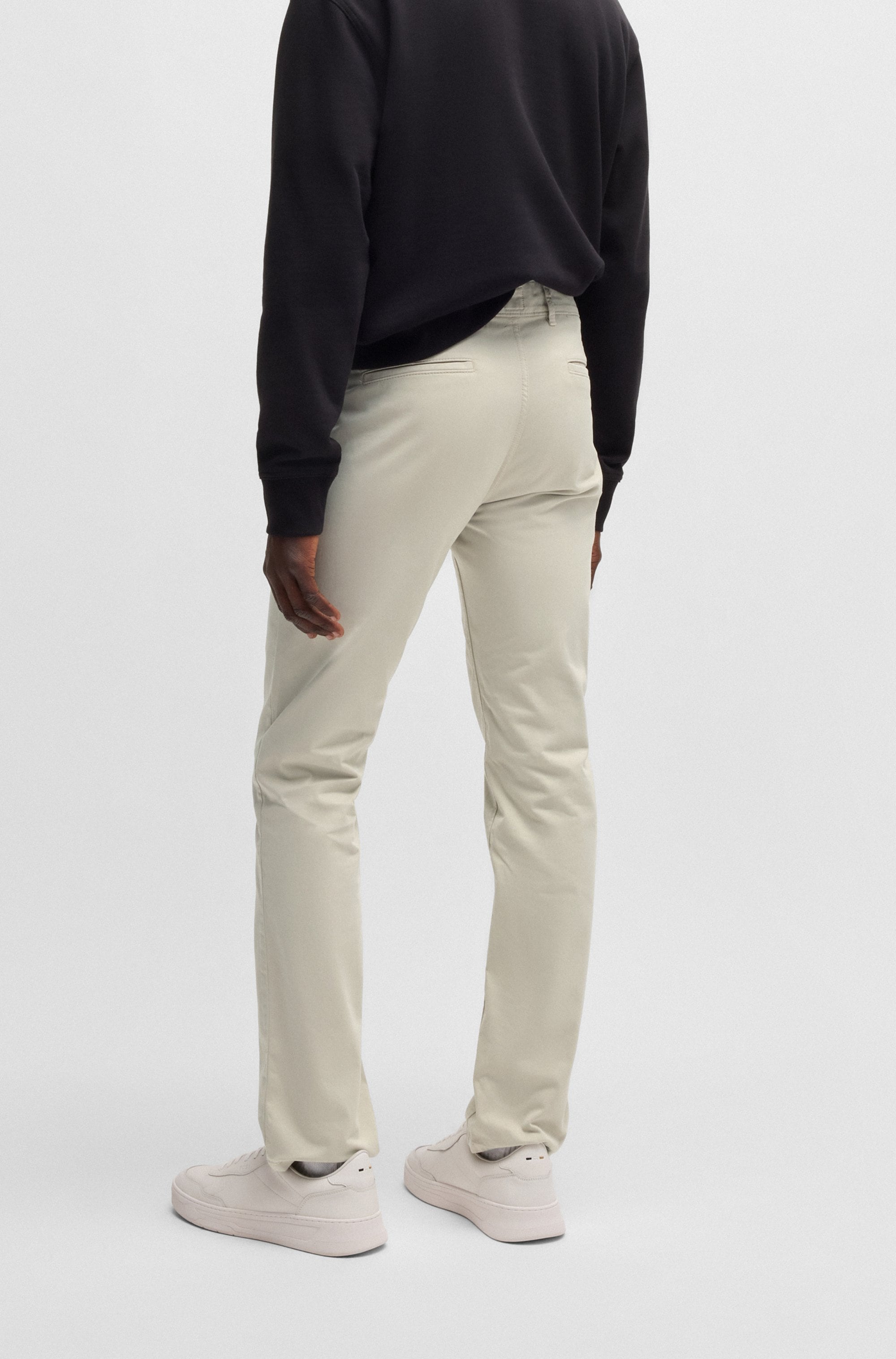 BOSS ORANGE Chinohose »Chino_slim«, mit Gesäßtaschen