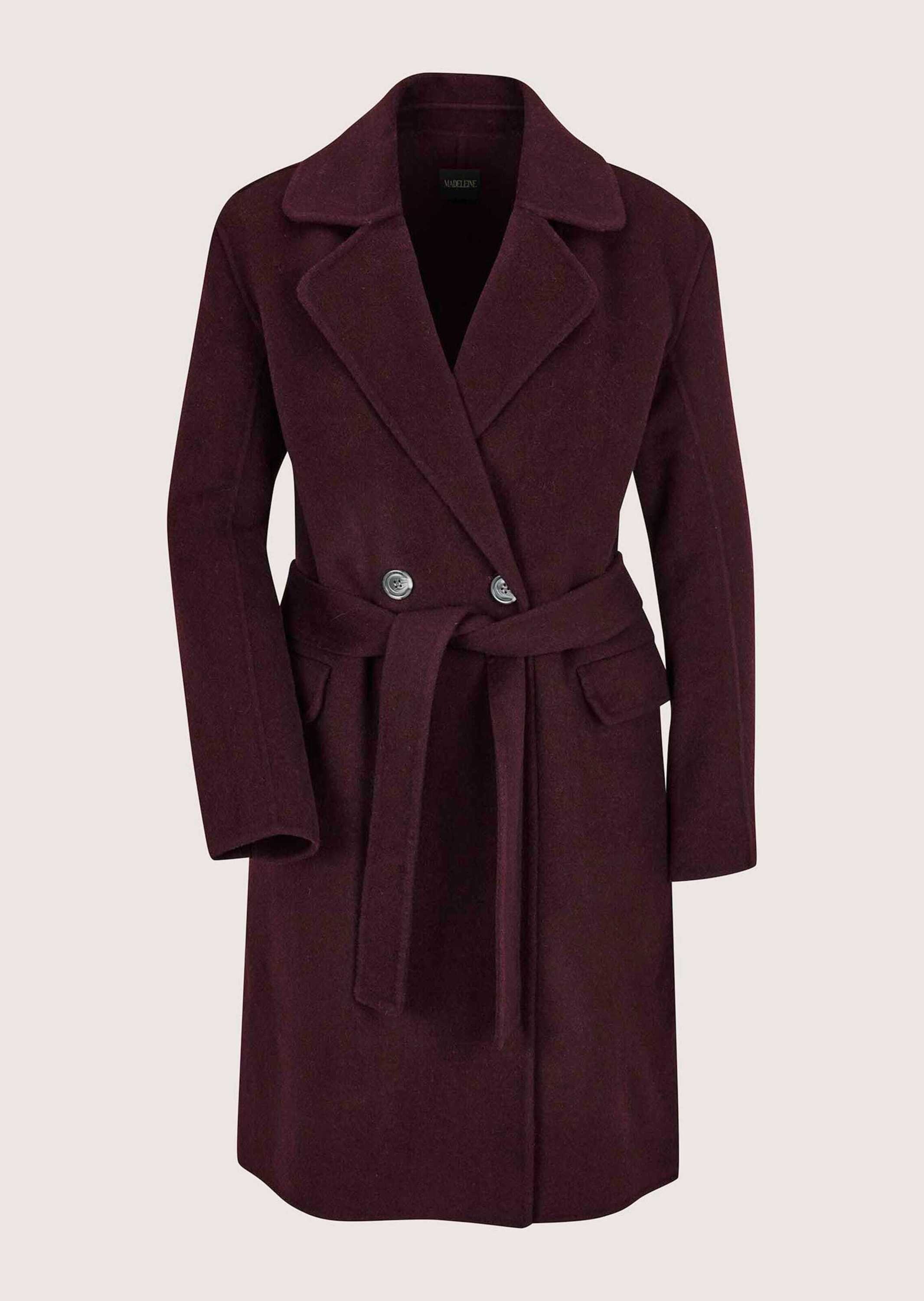 MADELEINE Langmantel "Doubleface-Mantel Eleganter Zweireiher mit Reverskrag günstig online kaufen