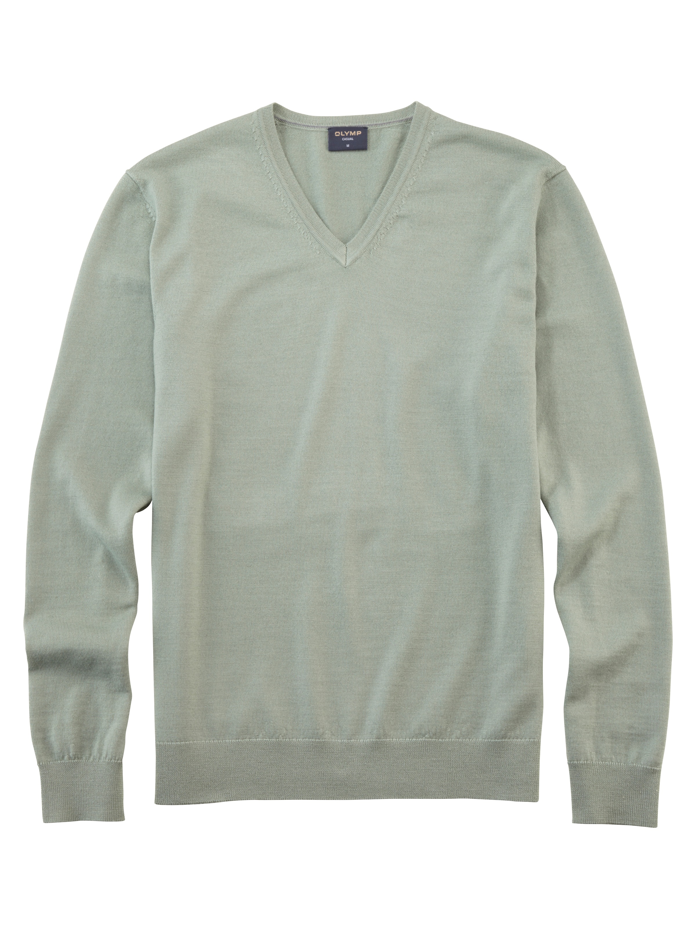 OLYMP V-Ausschnitt-Pullover »OLYMP Strick Casual«, klassischer Strickpullover