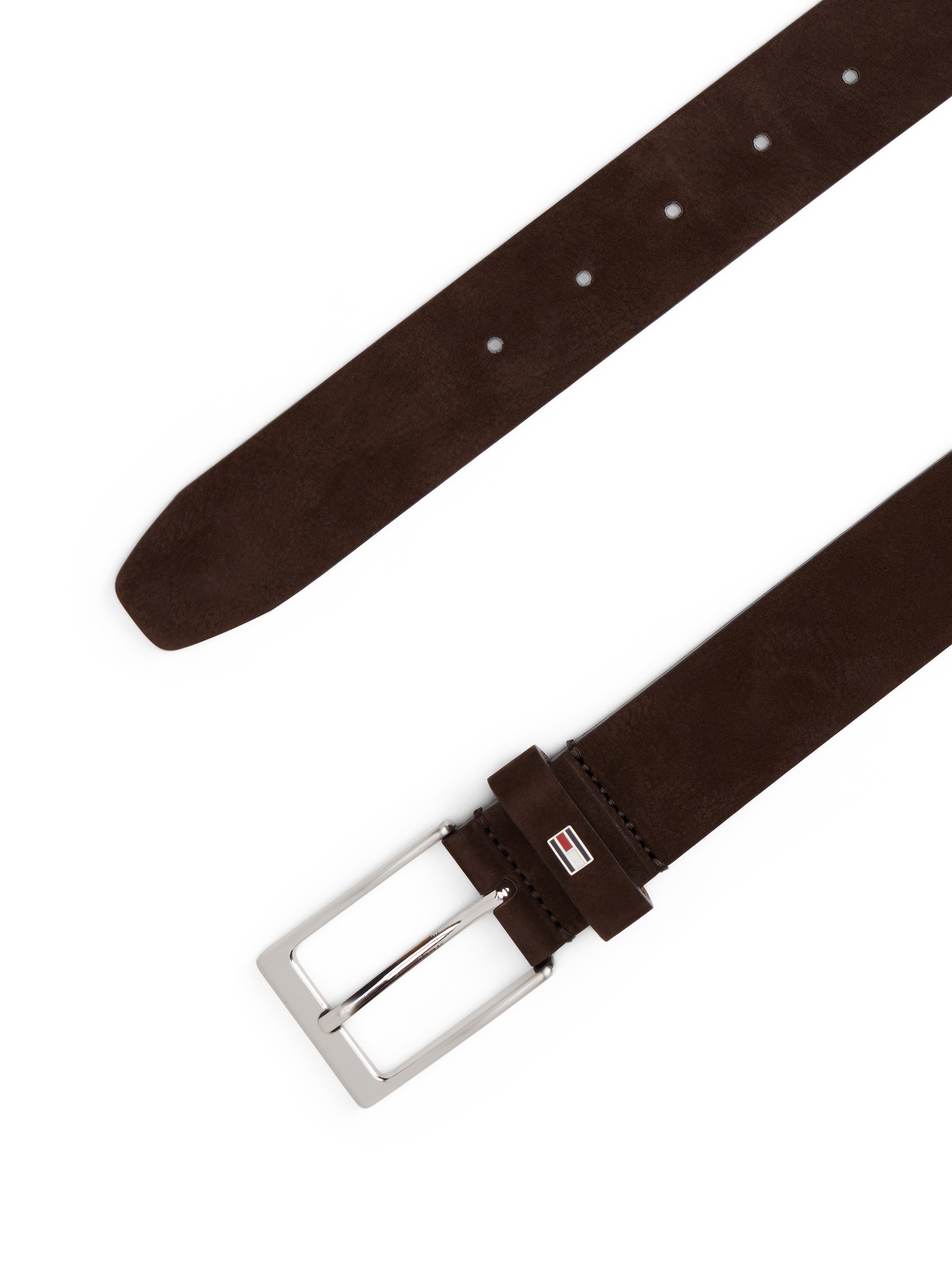 Tommy Hilfiger Ledergürtel »LAYTON NUBUCK«, Größenverstellbar