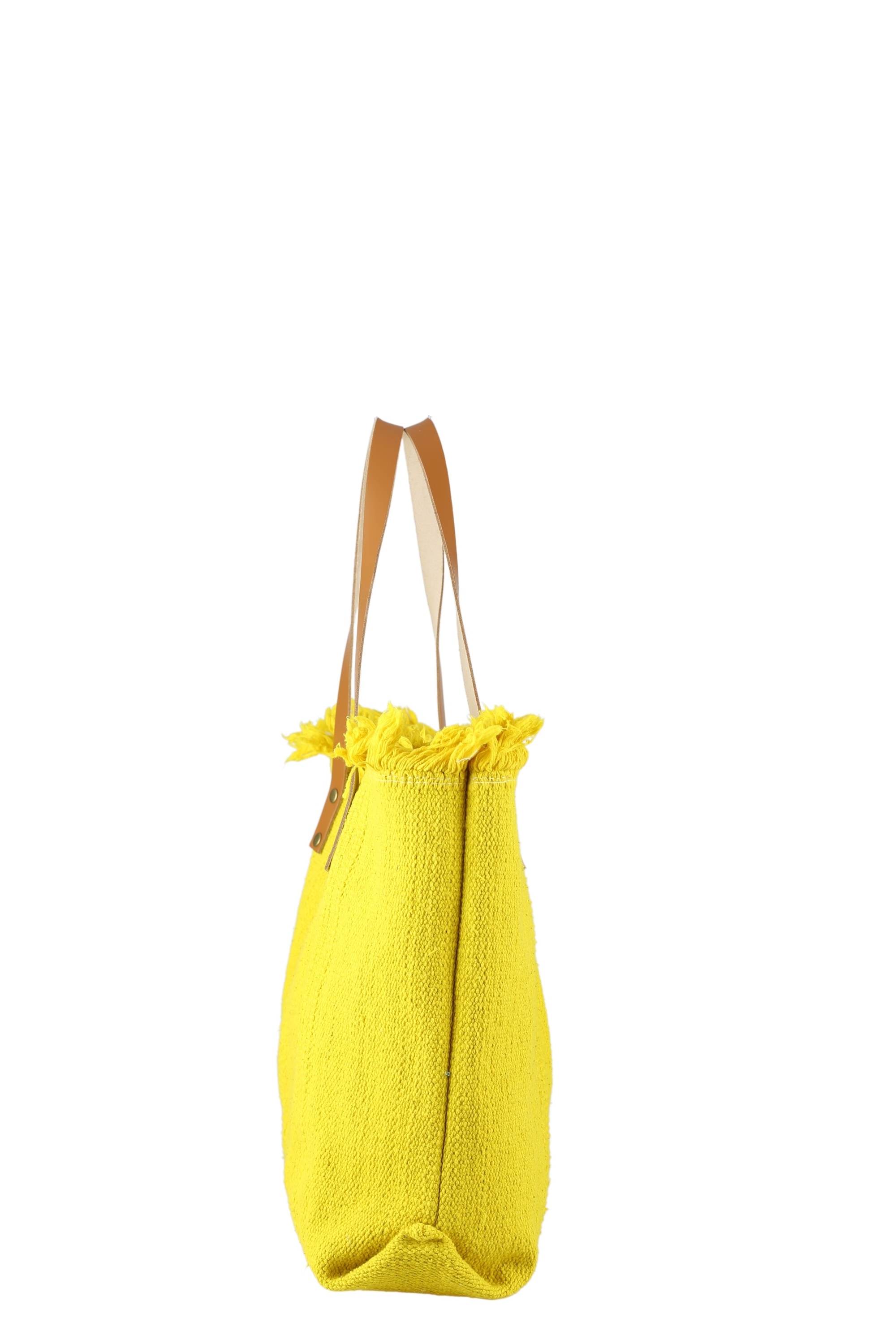 COLLEZIONE ALESSANDRO Schultertasche »Beach«, mit echt Leder Henkeln