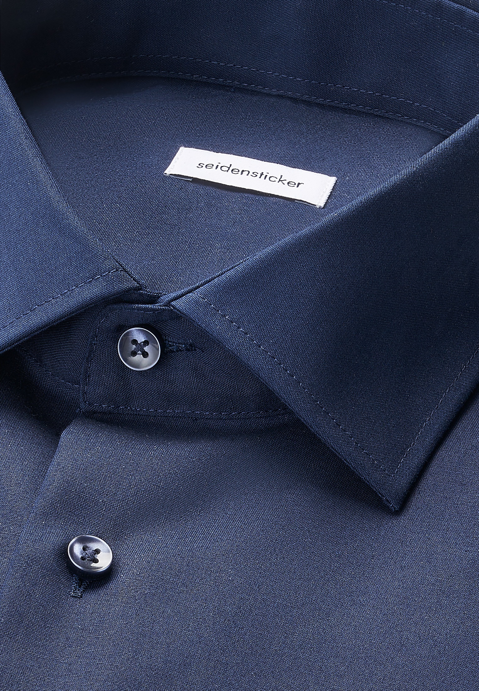 seidensticker Businesshemd »Schwarze Rose« Regular 1/1 Kentkragen Uni