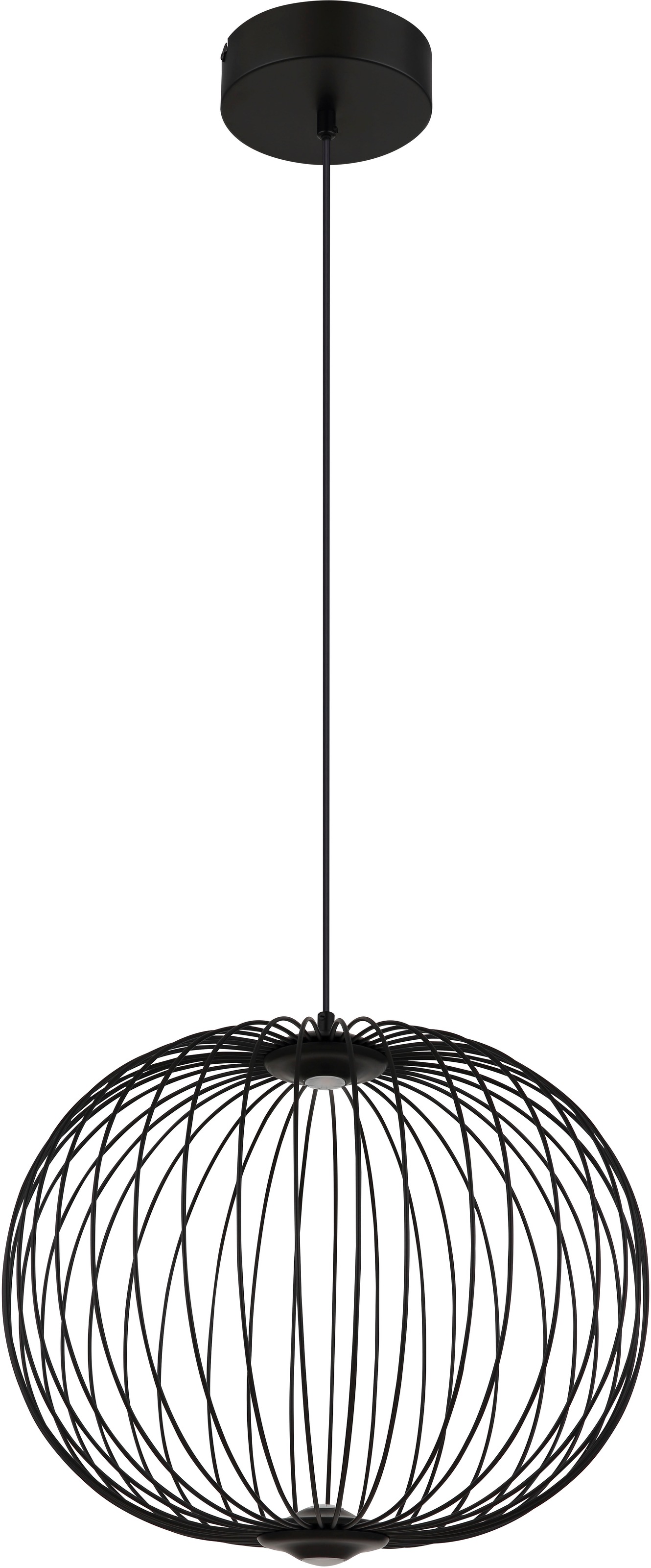 GLOBO LIGHTING Hängeleuchte »GALWAY« LED-Modul 1 Stk. Warmweiß Hängelampe Metallstäbe 3 Stufen DM 50cm Esszimmer