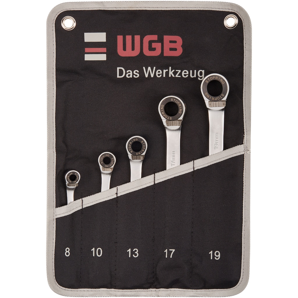 WGB Das Werkzeug Maulschlüssel »235 RT«, (Set, 5 St.)