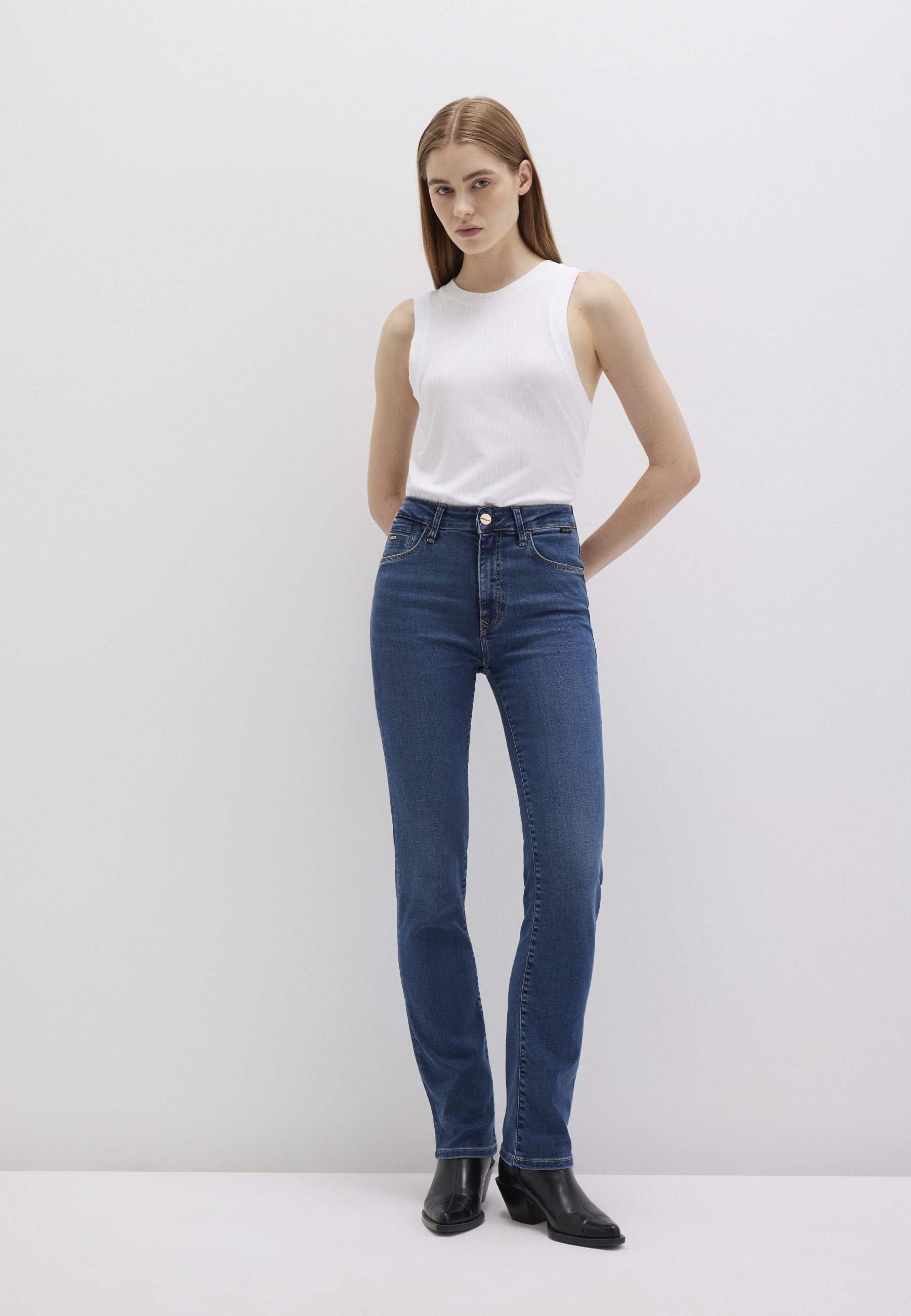 Mavi Straight-Jeans "KENDRA", gerde Form günstig online kaufen