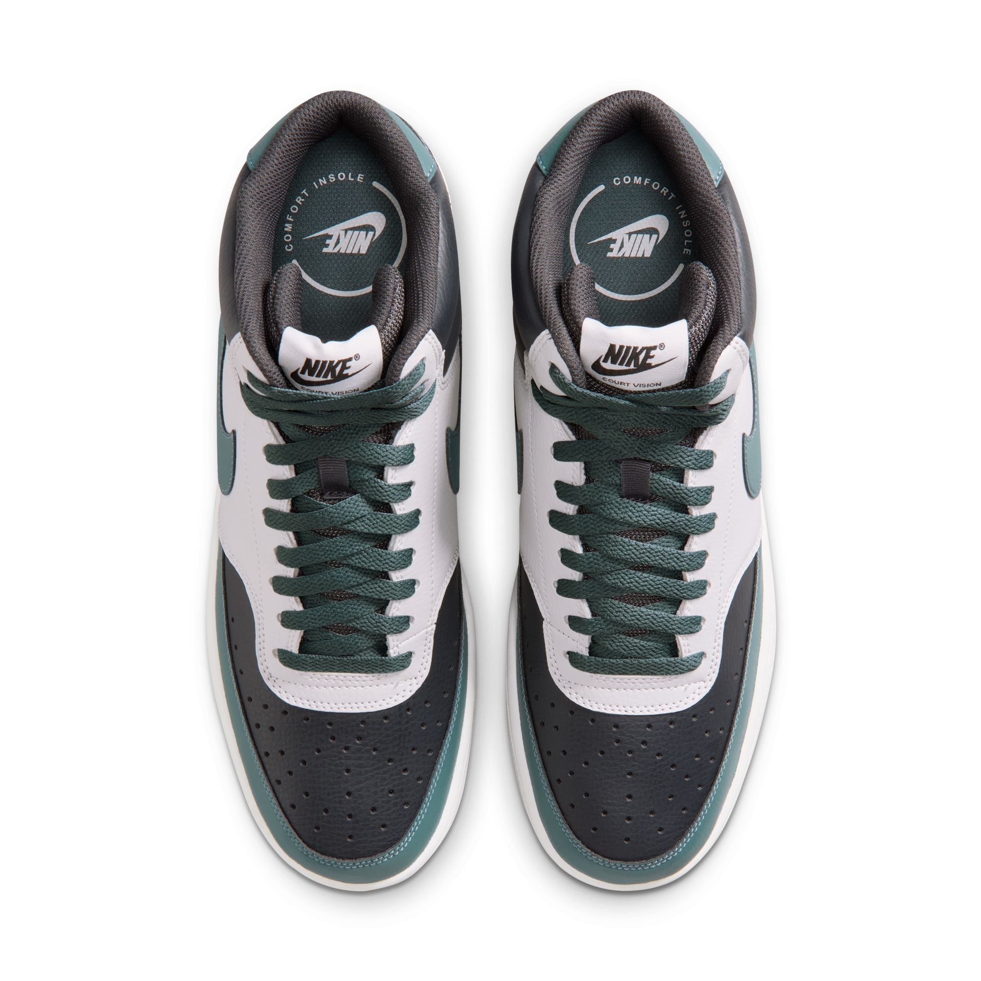 Nike Sportswear Sneaker »COURT VISION MID«  inspiriert vom Design des Nike Air Jordan