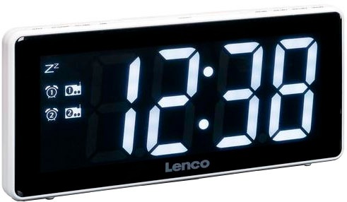 Lenco Uhrenradio »CR-30«, (FM-Tuner)