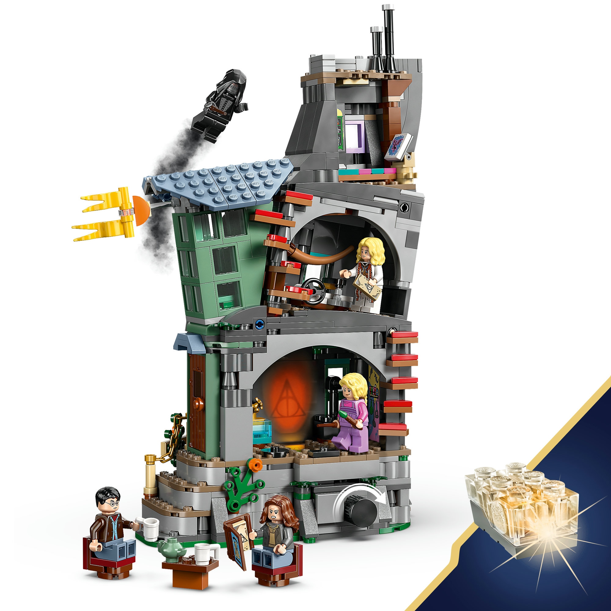 LEGO® Konstruktionsspielsteine »Luna Lovegoods Haus (76467), LEGO Harry Potter™«