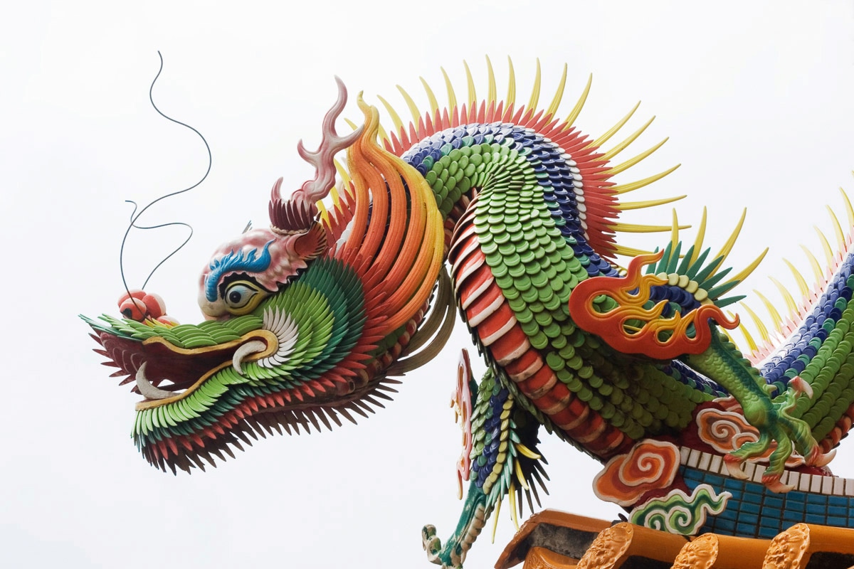 Papermoon Fototapete "Chinesischer Drache"