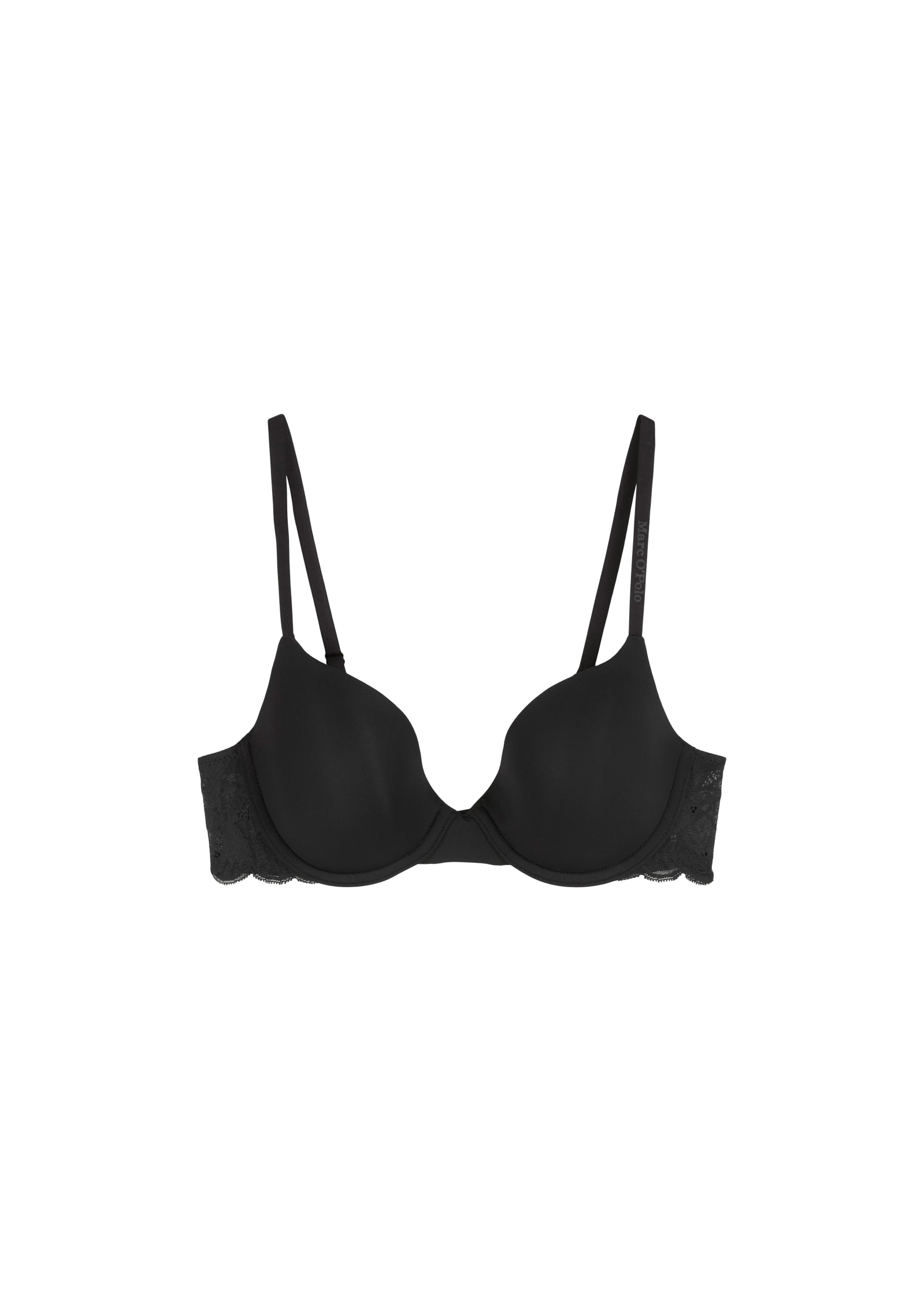 Marc O'Polo Bügel-BH »Tender Lace«, leicht gepolstert, Microfaser, Spitze, nahtlos vorgeformte Cups, weich