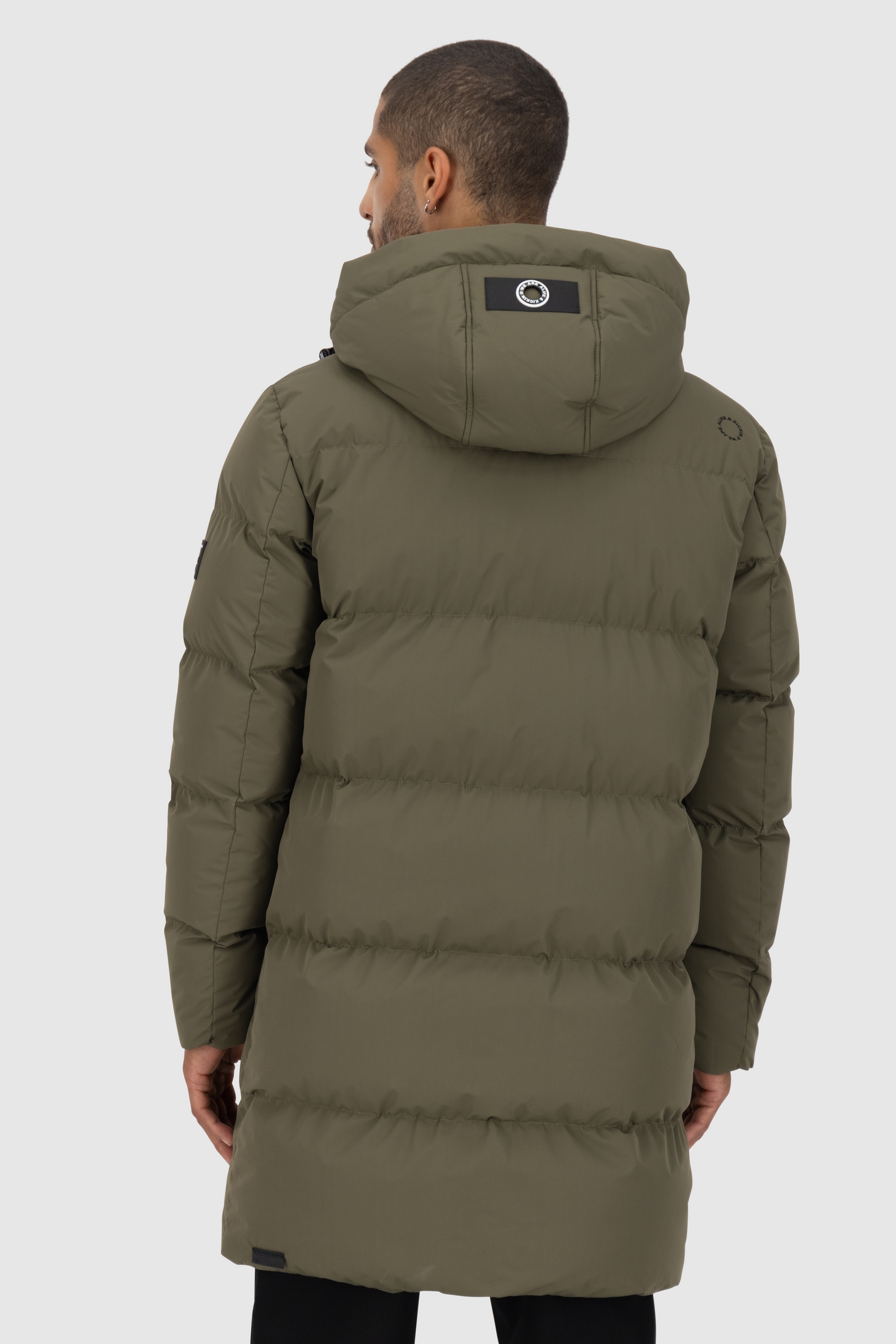 Alife & Kickin Steppjacke »Herren NinoAK A«, mit Kapuze, lange Jacke mit gefütterter Kapuze und bequemer Schnittform