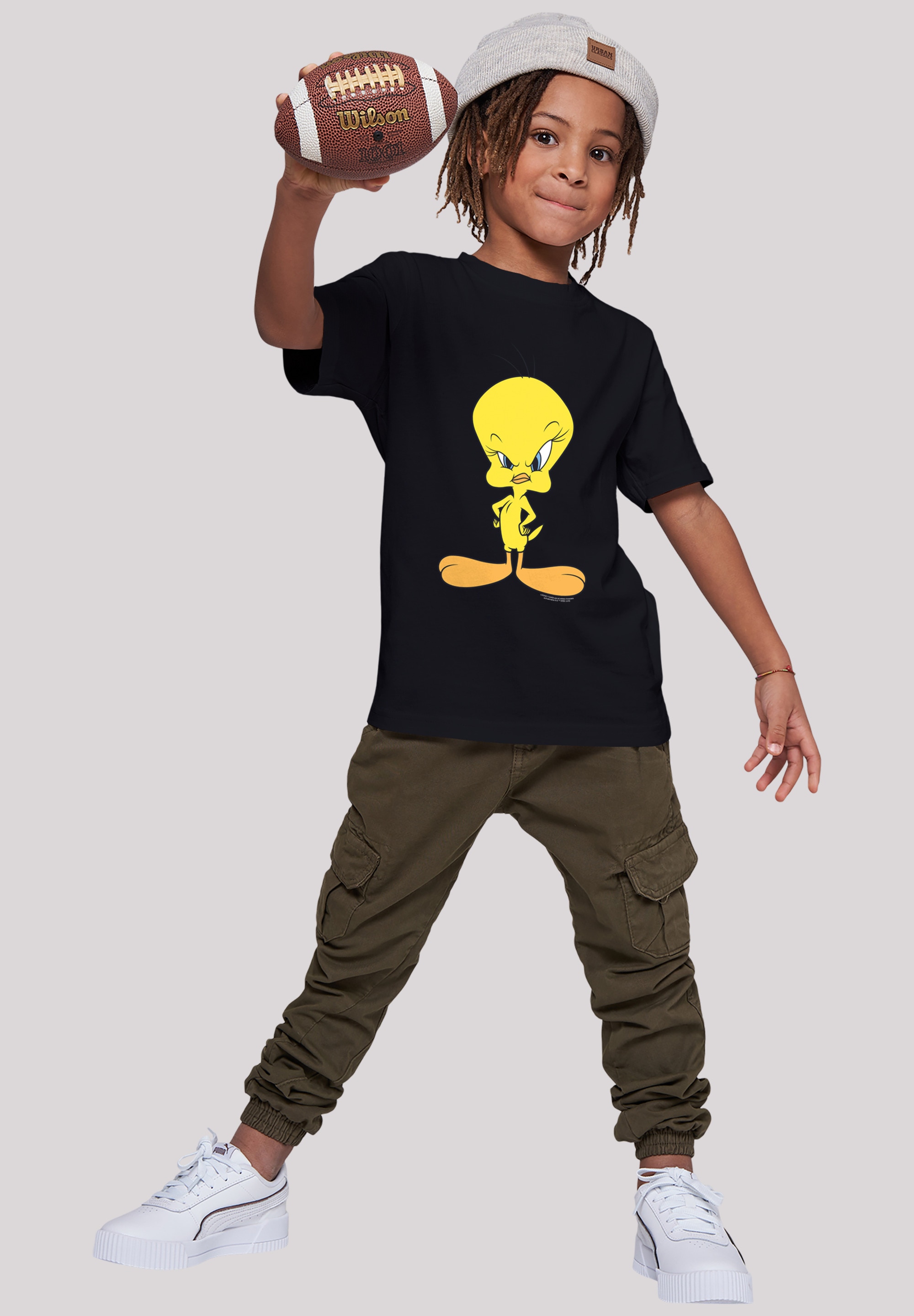 F4NT4STIC T-Shirt »Looney Jungen,Mädchen,Bedruckt BAUR | Tweety«, Unisex kaufen Merch, Kinder,Premium Angry Tunes