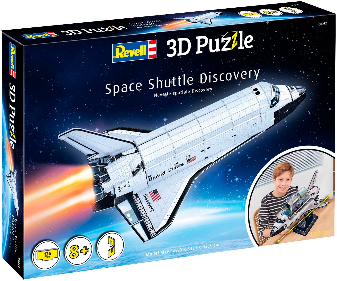 Revell® 3D-Puzzle »Space Shuttle Discovery«