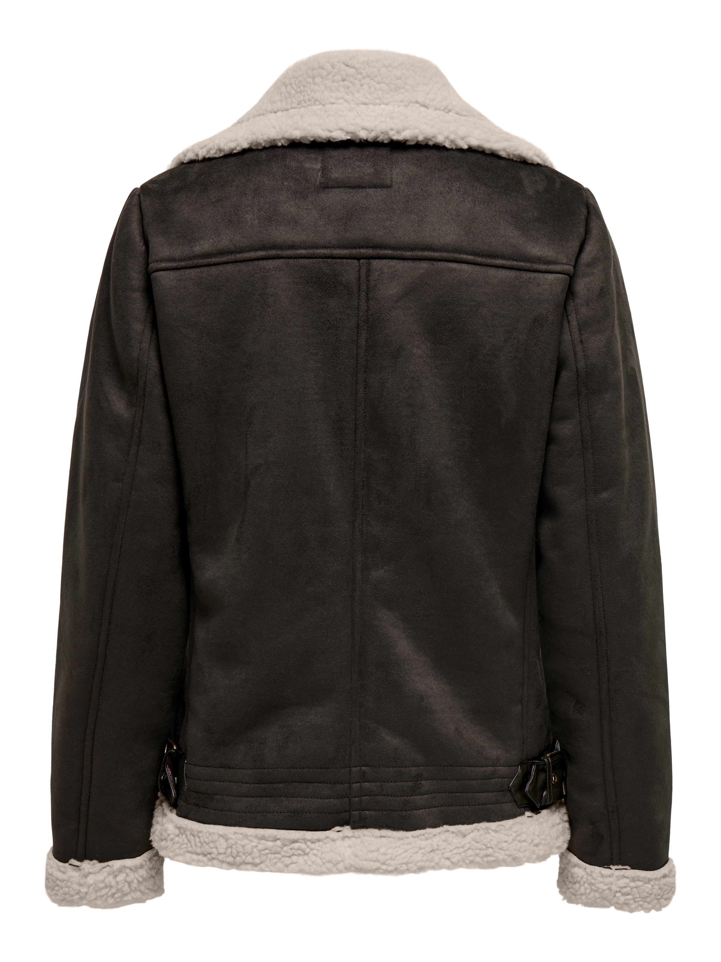 ONLY Lederimitatjacke »ONLNEWDIANA AVIATOR JACKET CC OTW«, ohne Kapuze