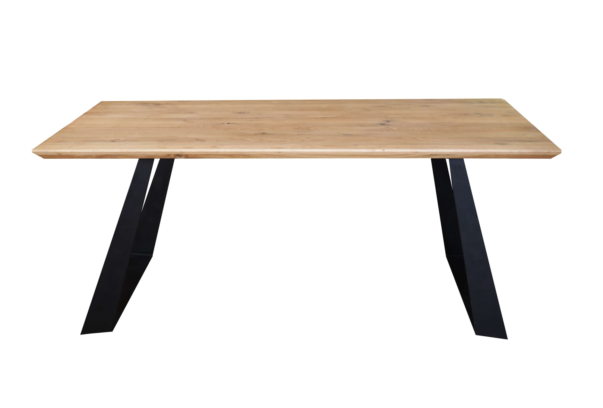 Home affaire Essgruppe »Ena Sitzgruppe für Küche/Esszimmer, Esstisch mit 4 Polsterstühlen 5tlg«, (Set, 5 tlg., 5-tlg), Stuhlbeine in Eiche Natur oder Buche Schwarz, Tisch 180 cm, U-Gestell
