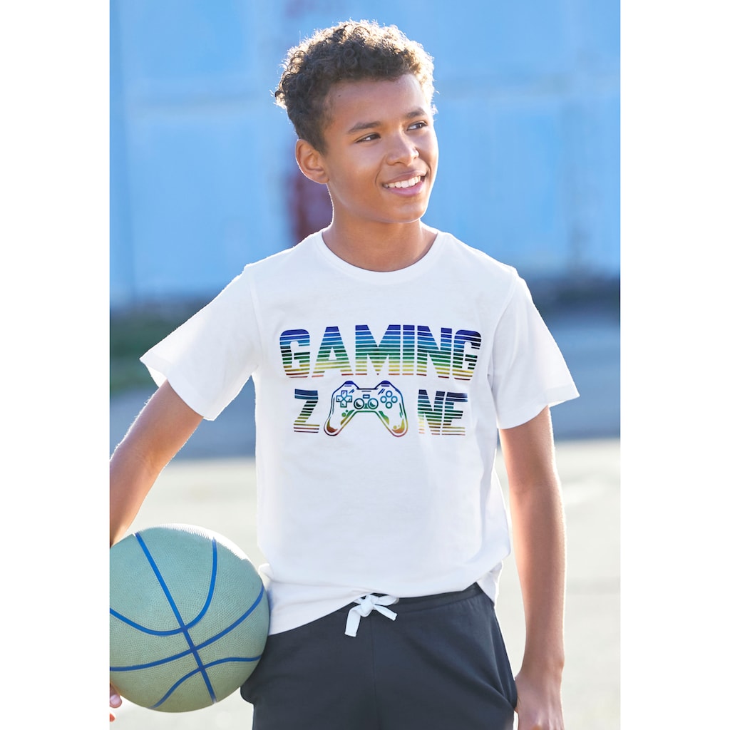 KIDSWORLD T-Shirt »GAMING ZONE«
