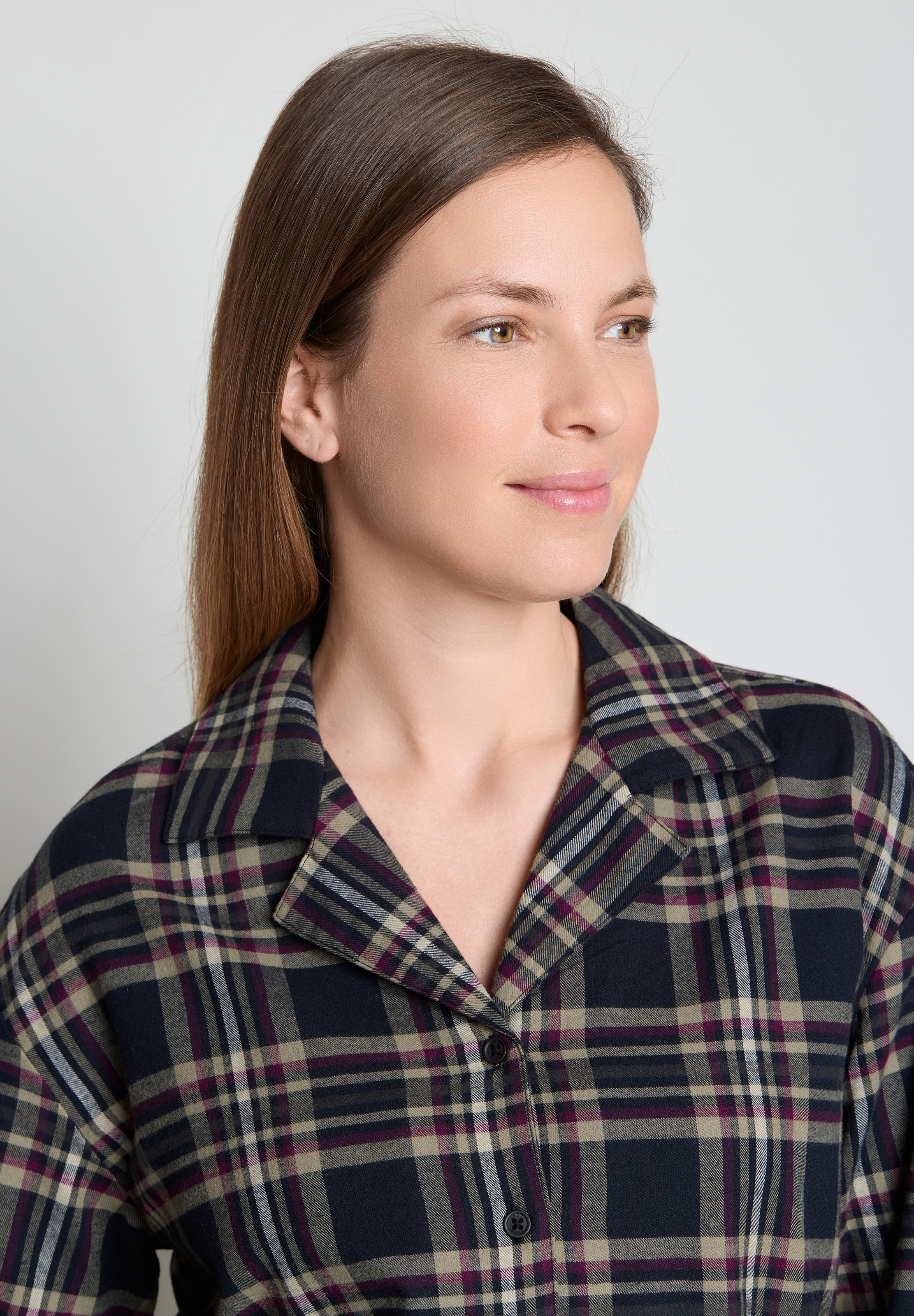 JOOP! Pyjamaoberteil »Alpine Mix & Match (woven cotton)«