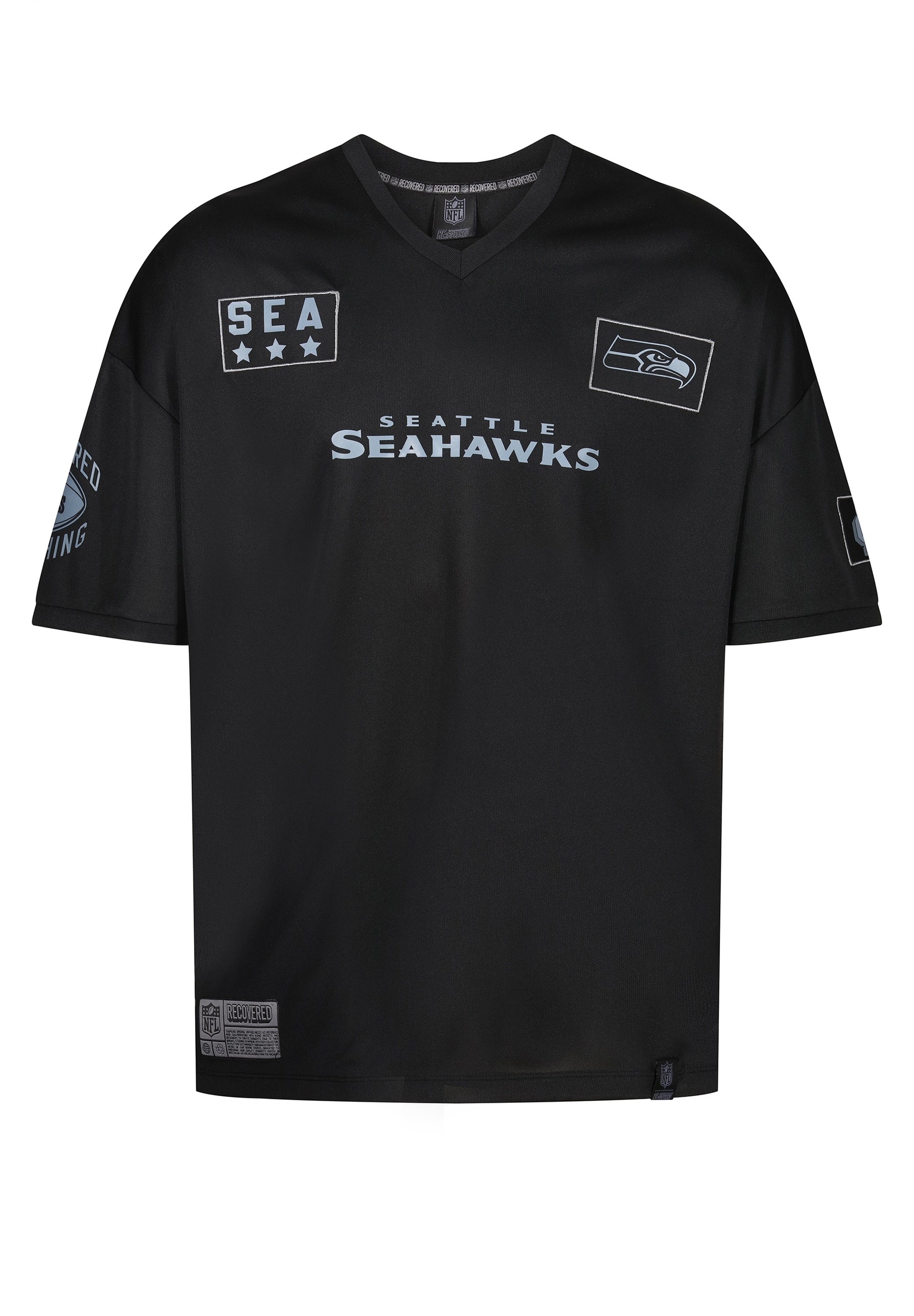 Recovered T-Shirt »NFL Seahawks SEA 76 Oversized«, (1 tlg.), für alle Fans der Seattle Seahawks