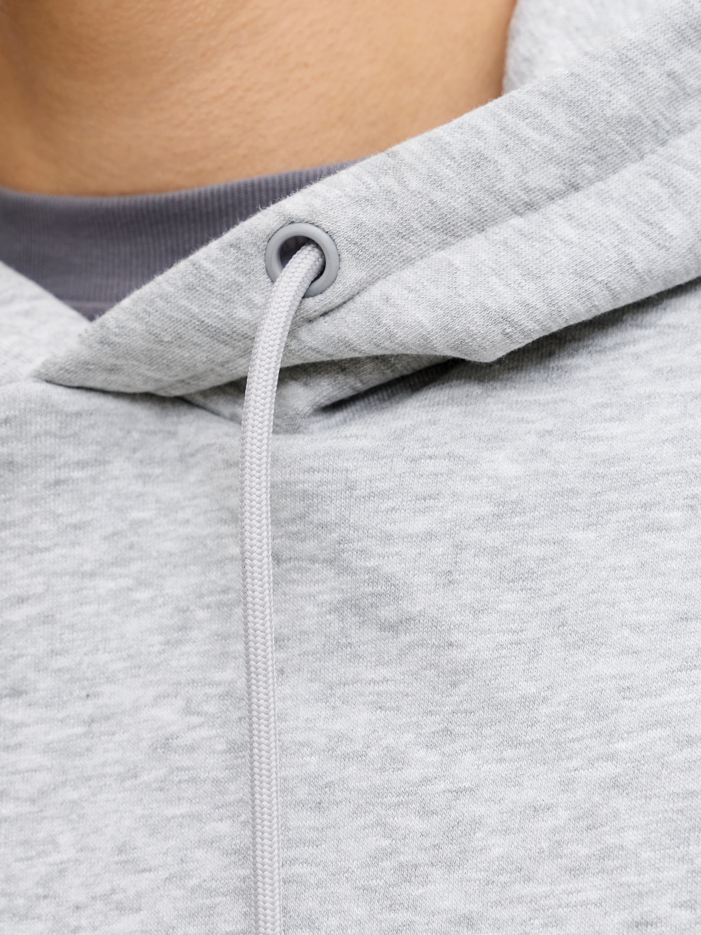 Jack & Jones »JJEBRADLEY SWEAT HOOD NOOS«, Materialmix, relaxed fit
