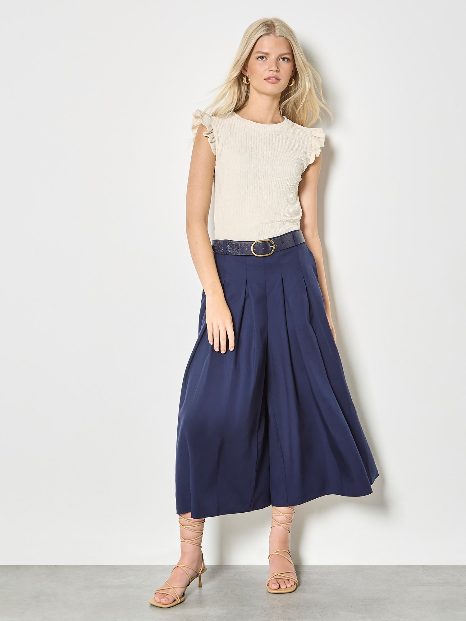 Apricot Shirttop »Top« mit Rüschenärmeln