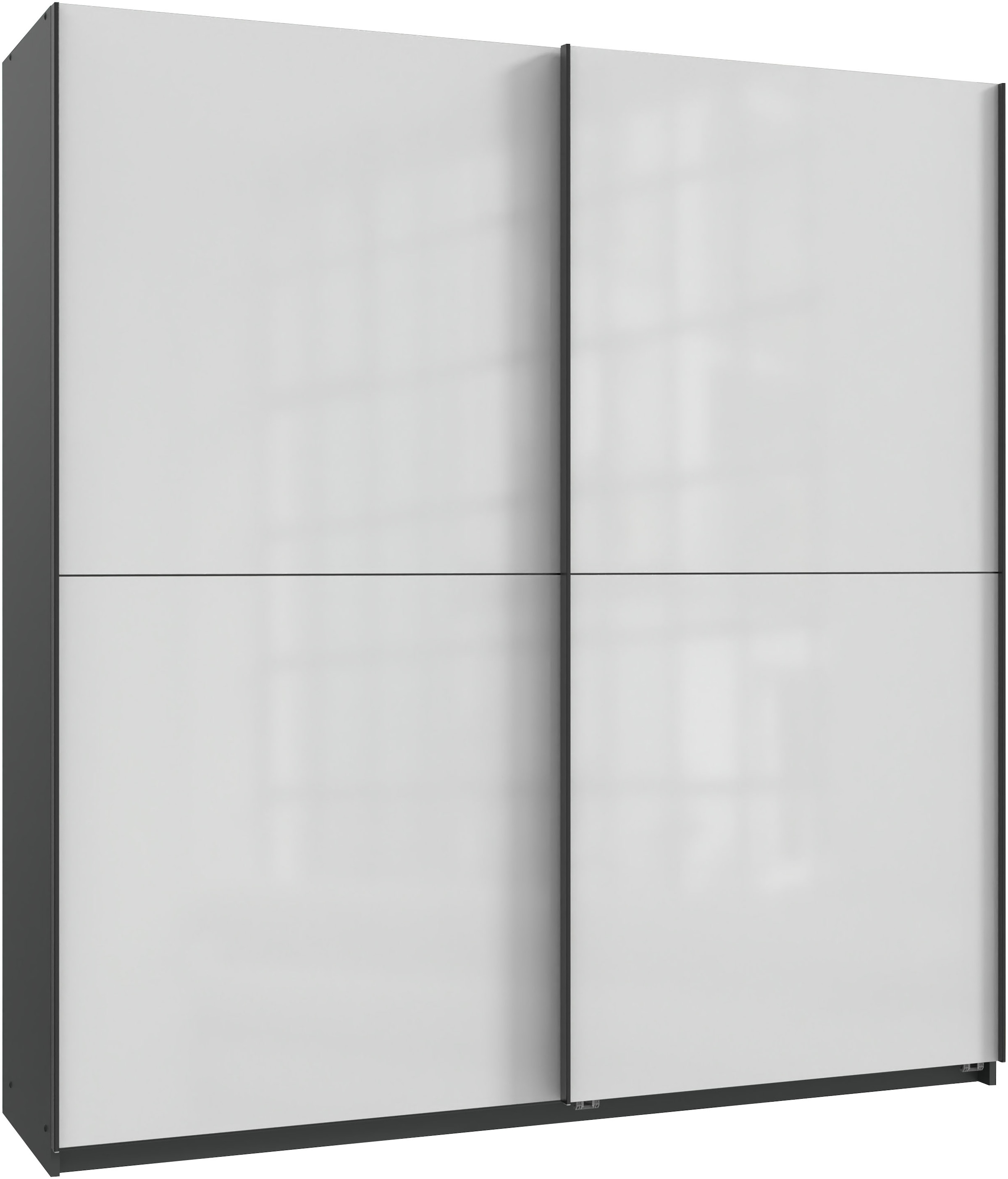 Wimex "Mugano, B/T/H 135 oder 180/65/198cm, Made in Germany" wähle Deine Ausstattung: Basic oder Premium, 2 Schwebetüren mit oder ohne Spiegel, Metallgriffe