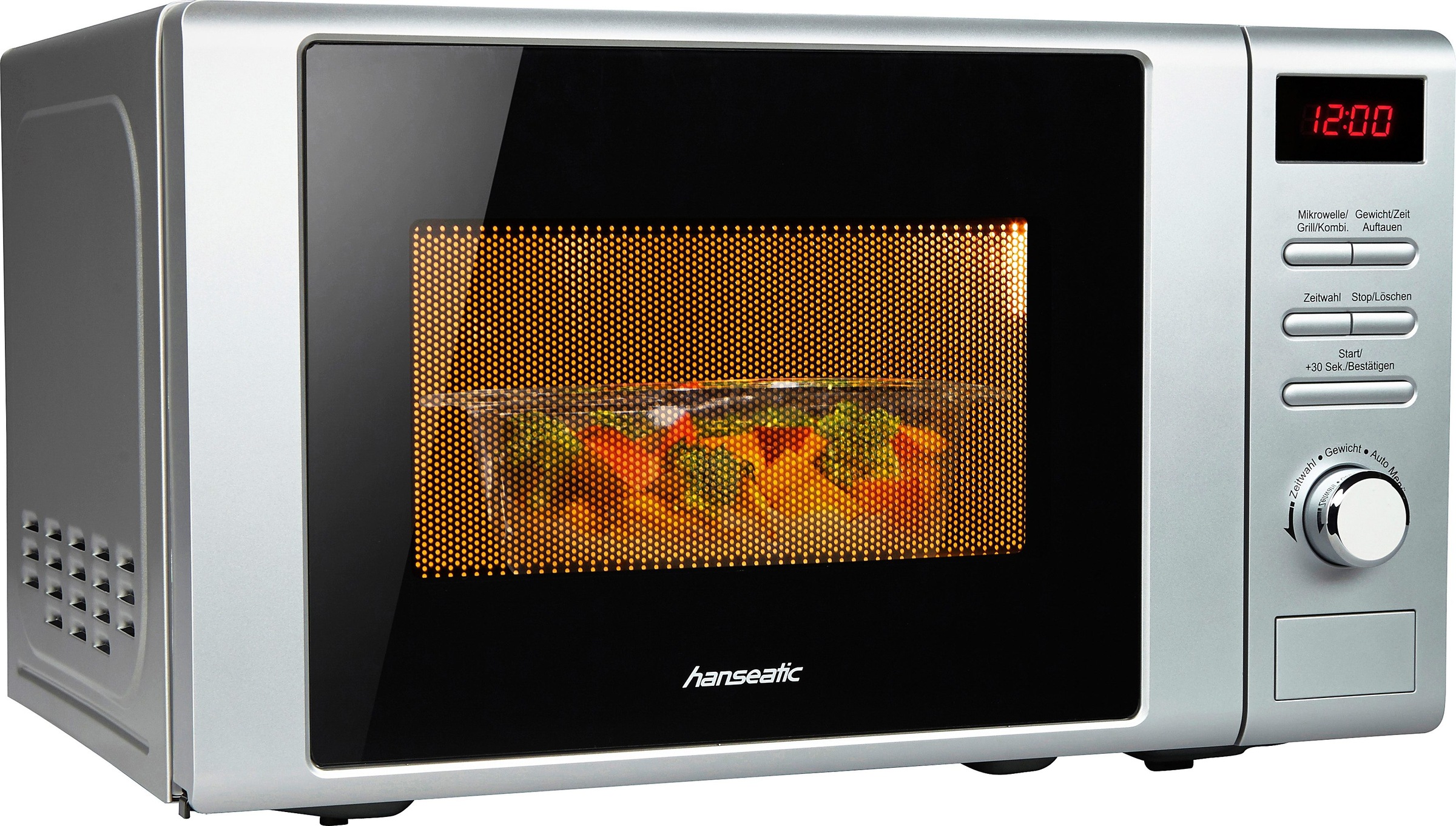 Hanseatic Mikrowelle "819021" Grill  Mikrowelle 700 W Grill, Auftaufunktion günstig online kaufen